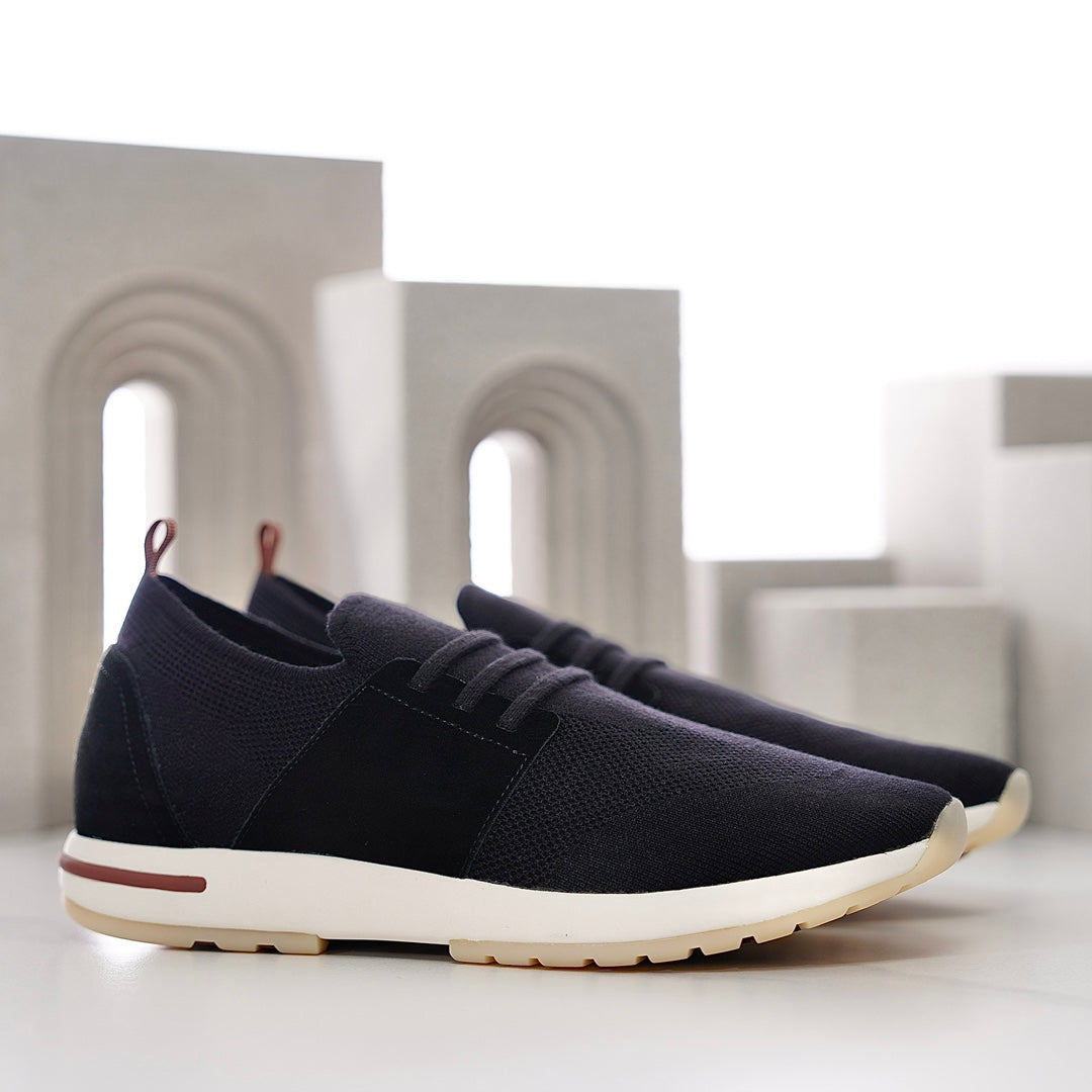 LP 360 TEXTILE FLEXY WALK SNEAKER BLACK WOOL