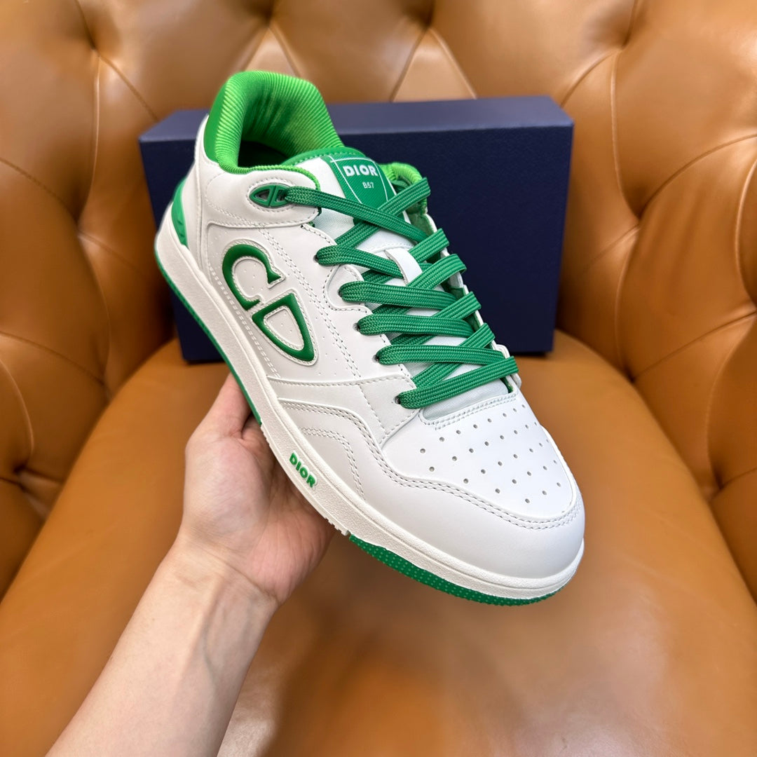 CD B57 Sneaker White Green Cowhide 749444