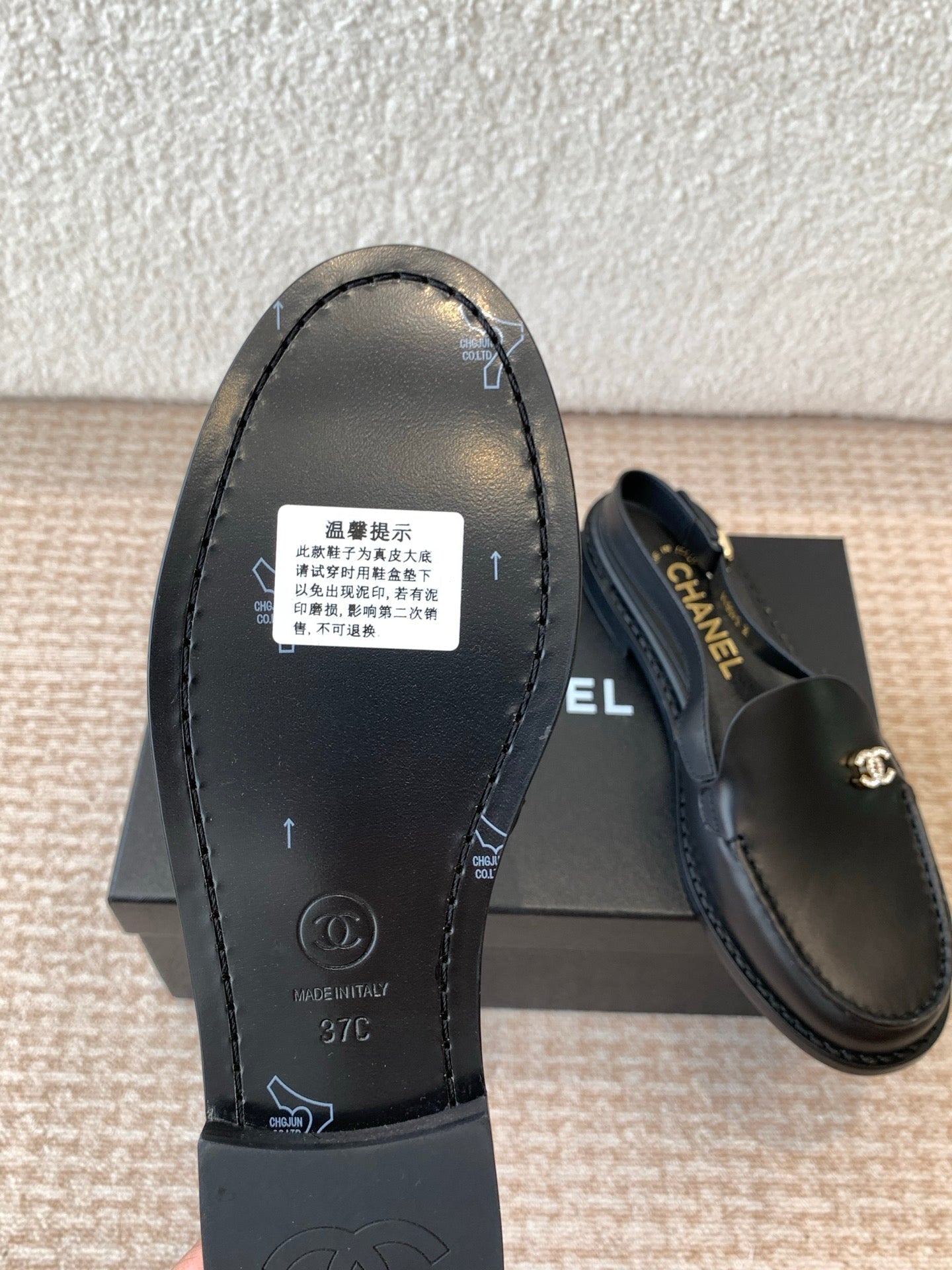 CC 25S Slingback Loafer Calfskin