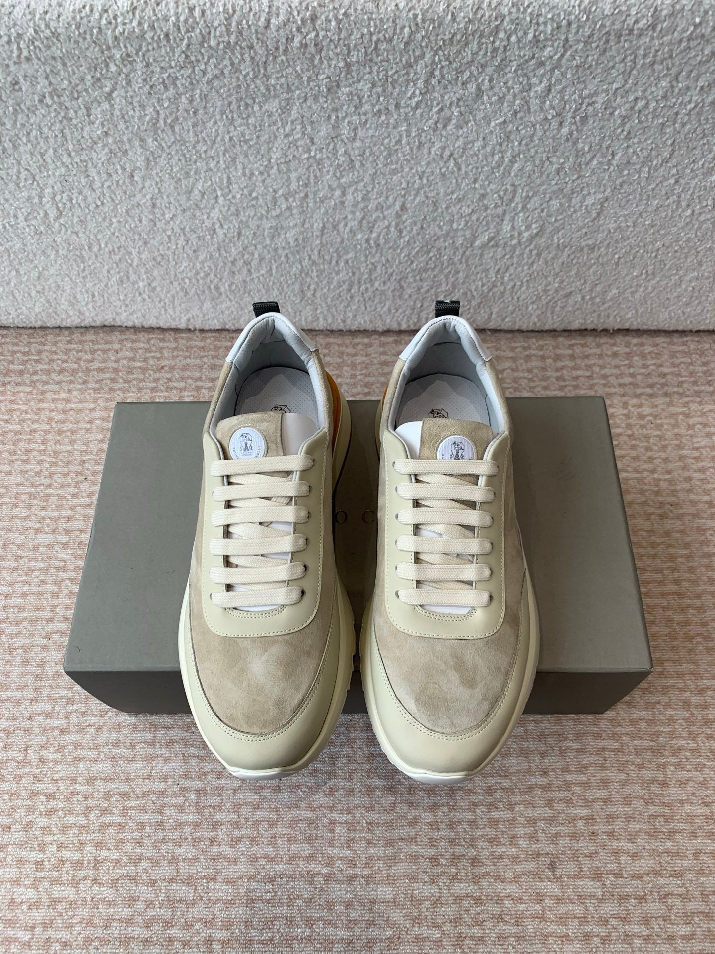 CL 25C Brunello Cucinelli Beige Sneaker Suede 298885