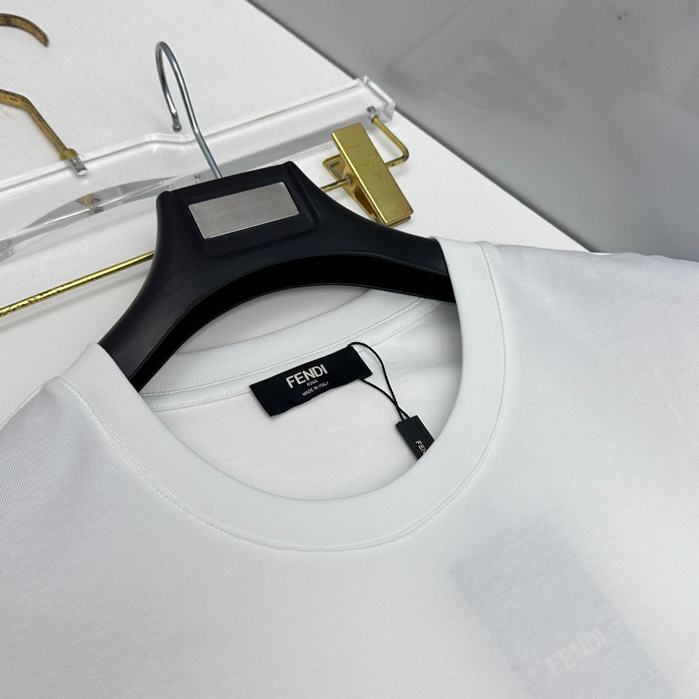 Fendi 2026 Short-Sleeve T-Shirt Cotton 738920