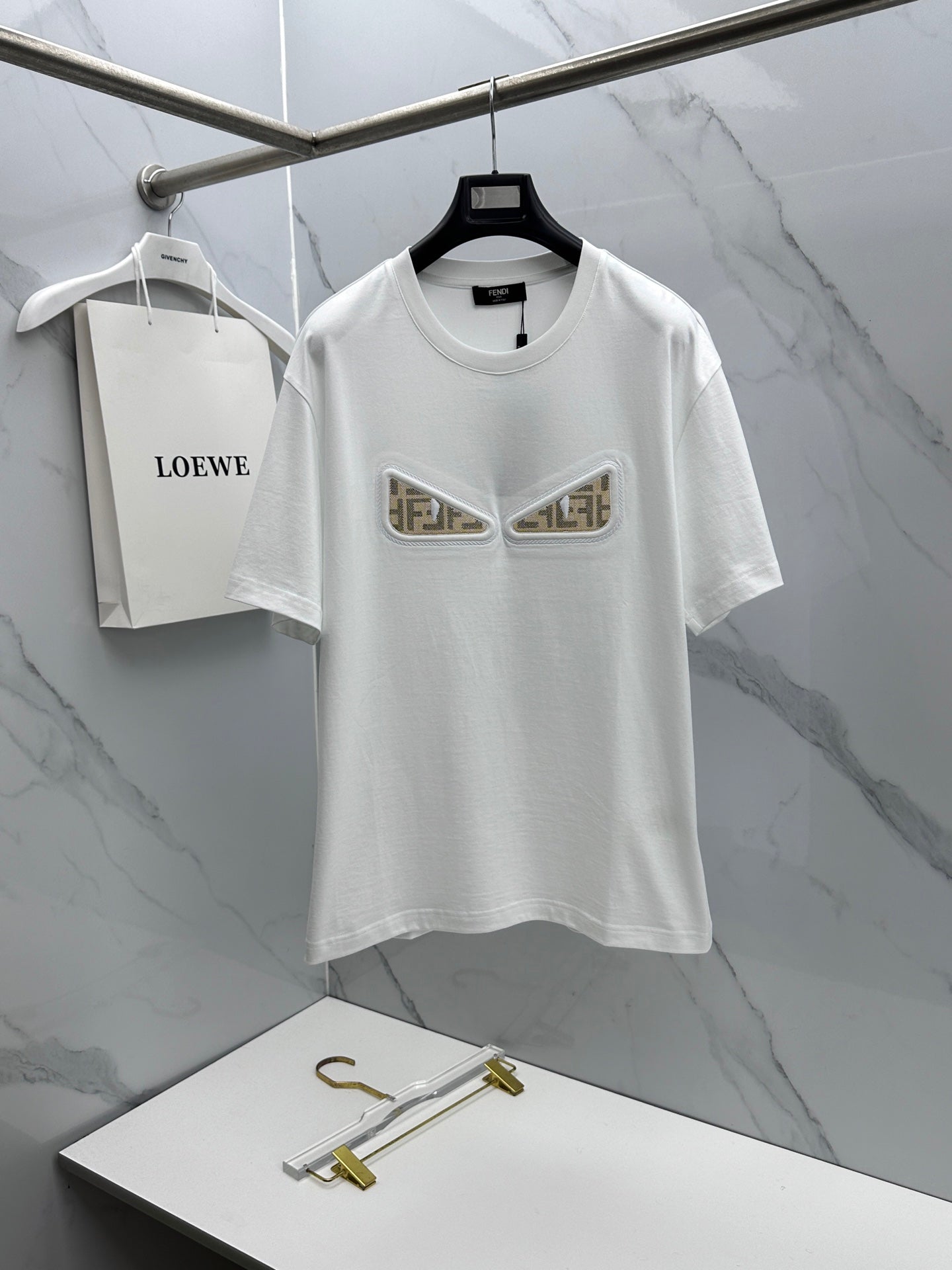 Fendi 2026 Short-Sleeve T-Shirt Cotton 738920