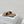 alaia sandal mule flower beige suede