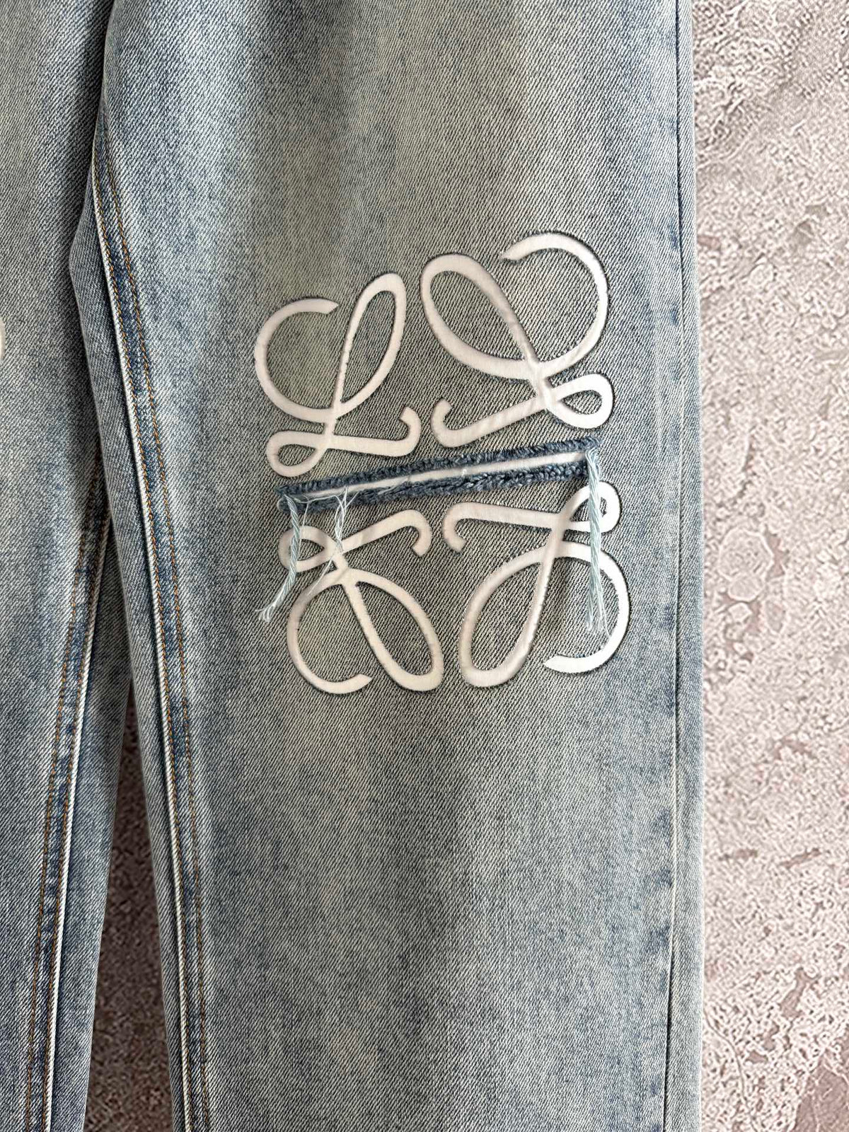 Joewe Ripped Jeans Blue Cotton