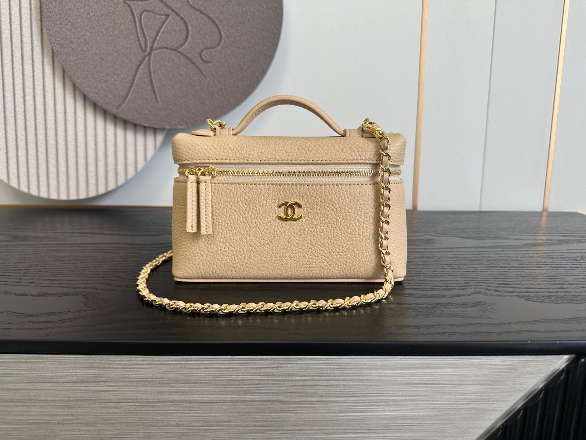 Chanel 2026 Vanity Bag 23cm And 28cm Grained Calfskin