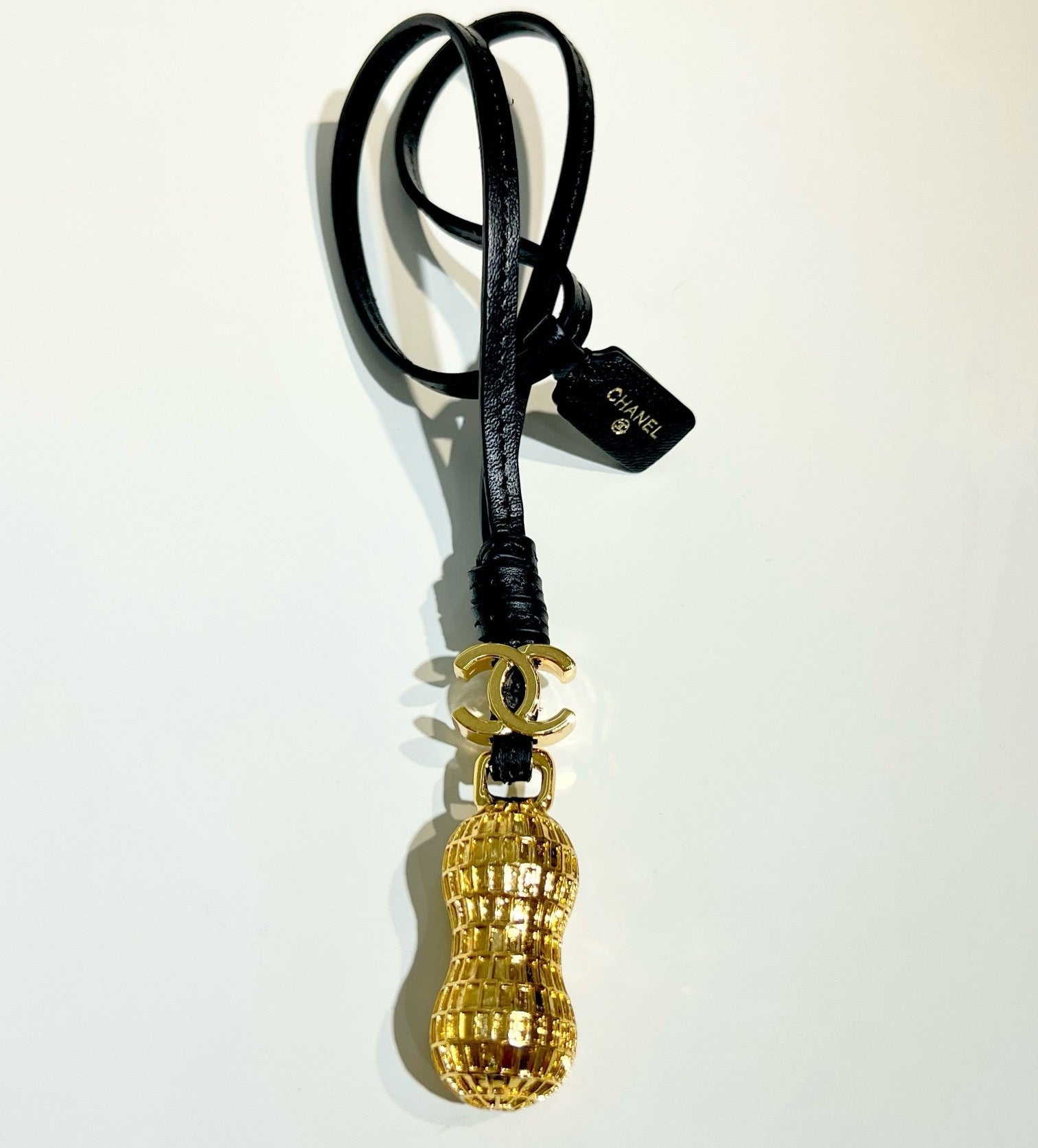 Chanel Golden Peanut Charm