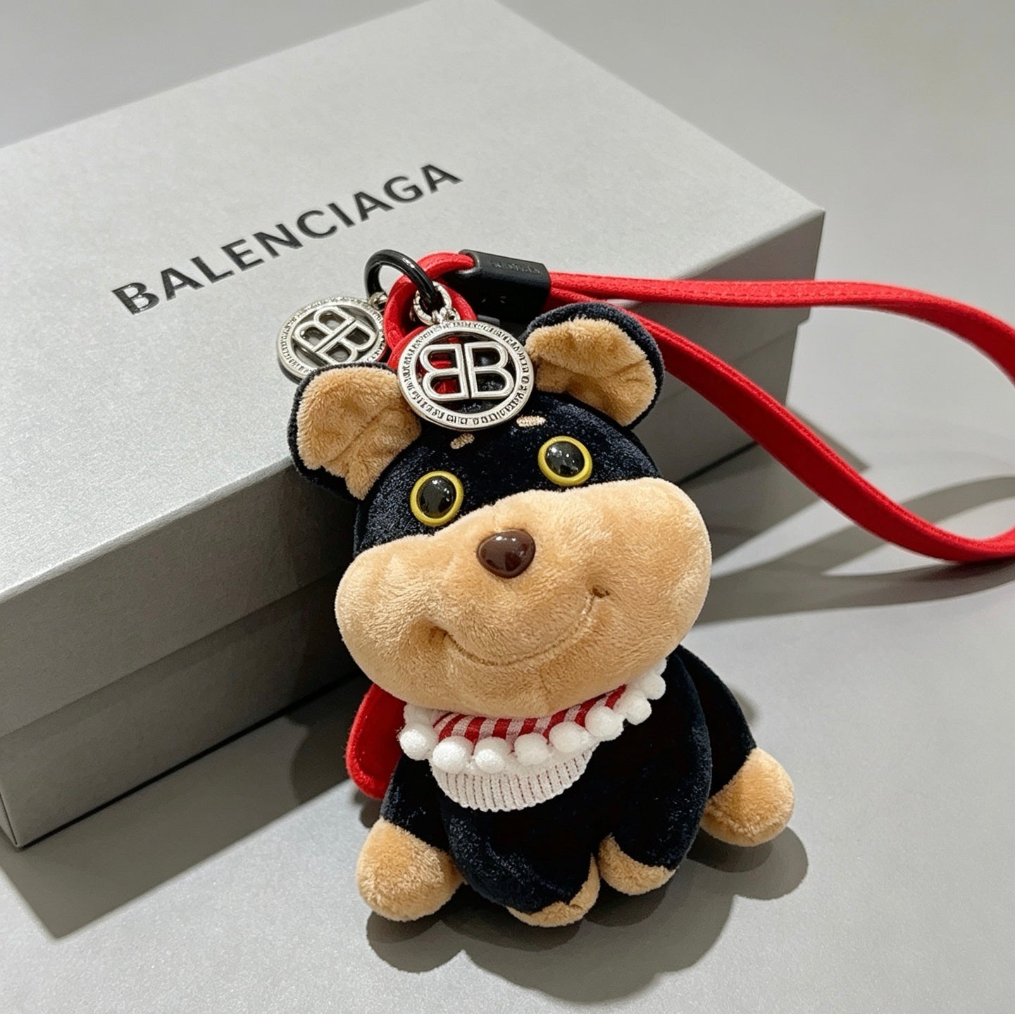 Balenciaga Plush Puppy Charm