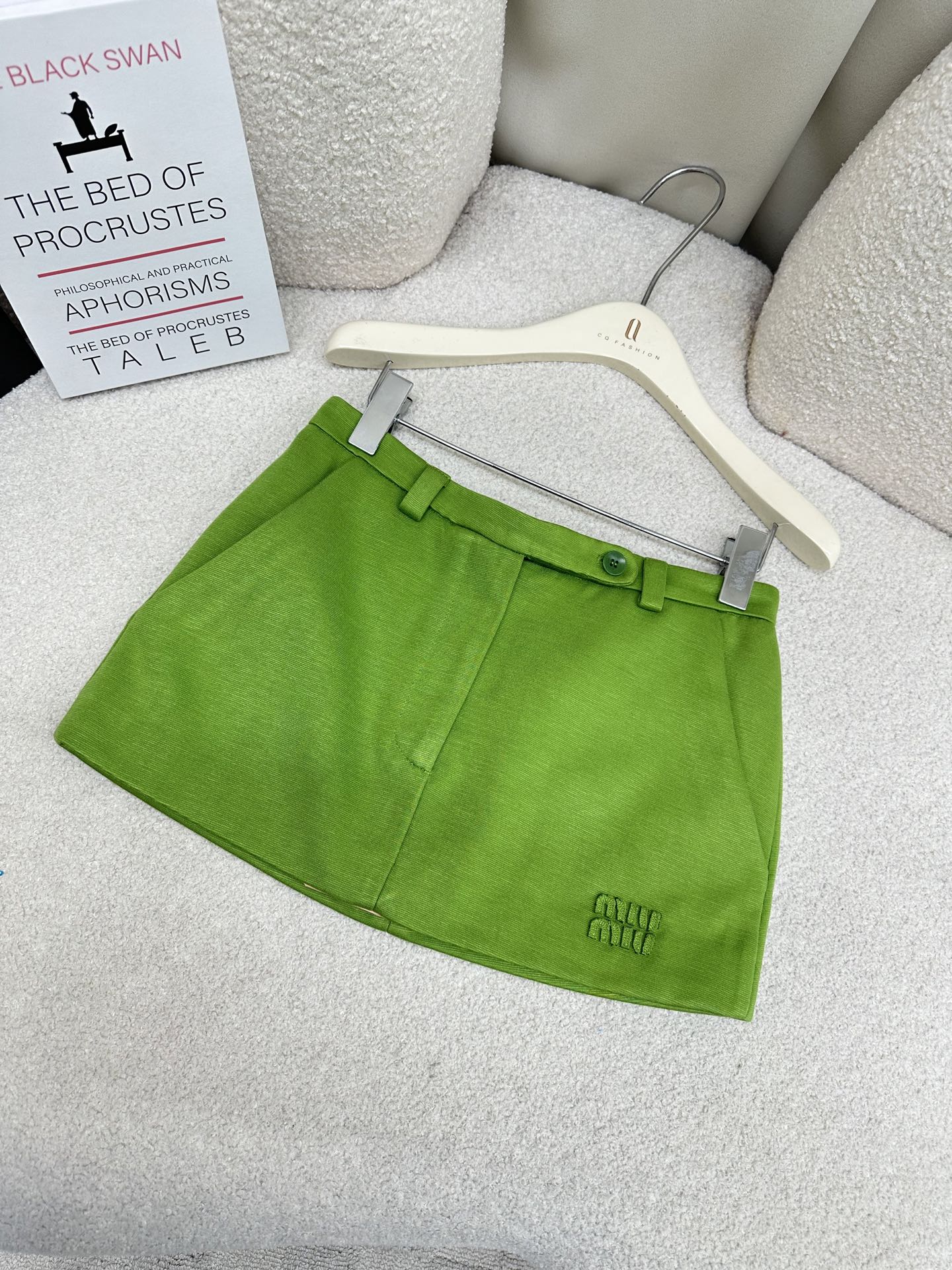 Miumiu 2026 Skirt Green Cotton