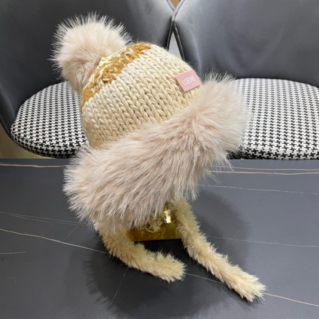 Loewe 2026 Knitted Hat Wool 549979