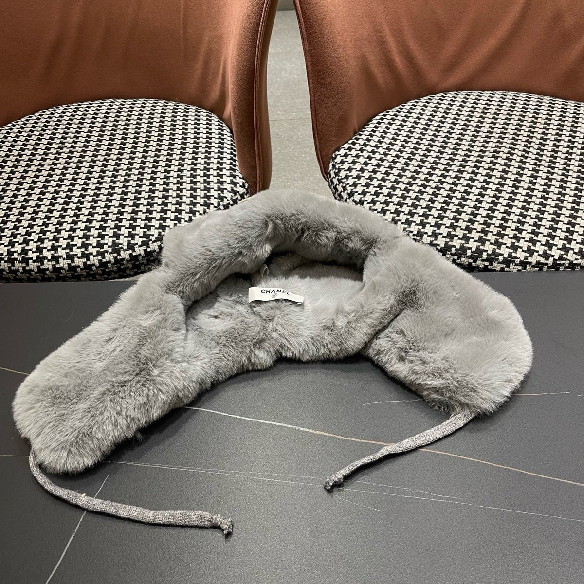 Chanel 2026 Trapper Hat Wool 549973