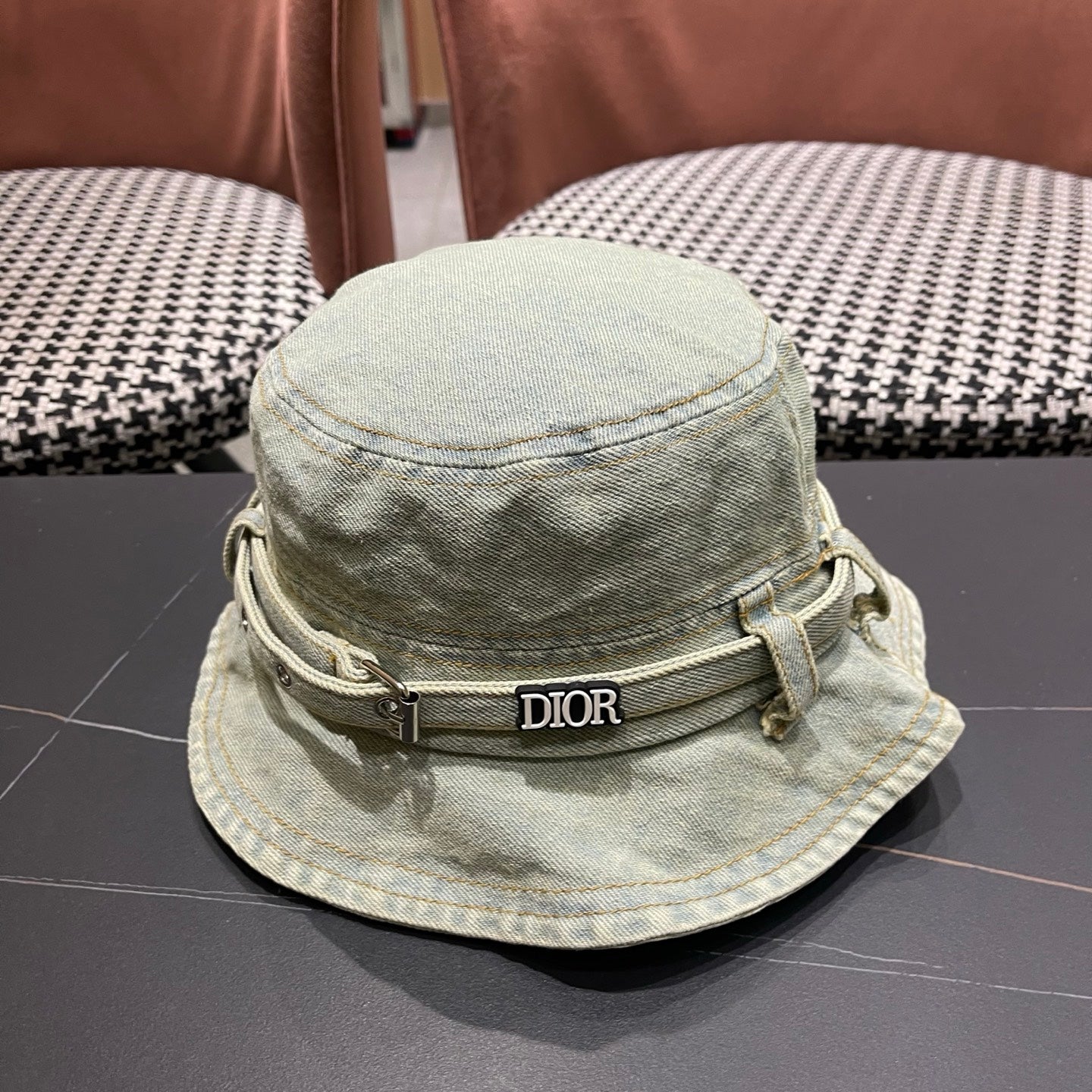 Dior Denim Bucket Hat 196140