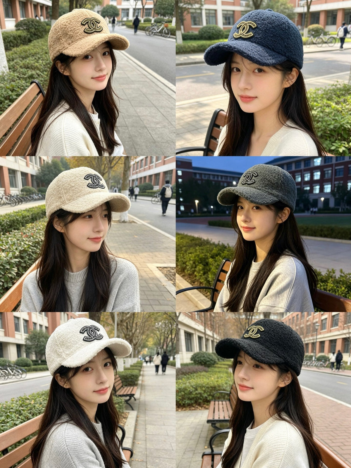 Chanel 2026 Baseball Cap Wool 550224