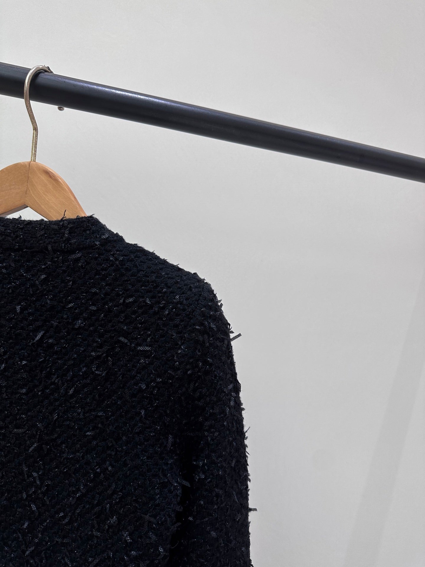 CC 25 knitted Cardigan Black Tweed 59490520