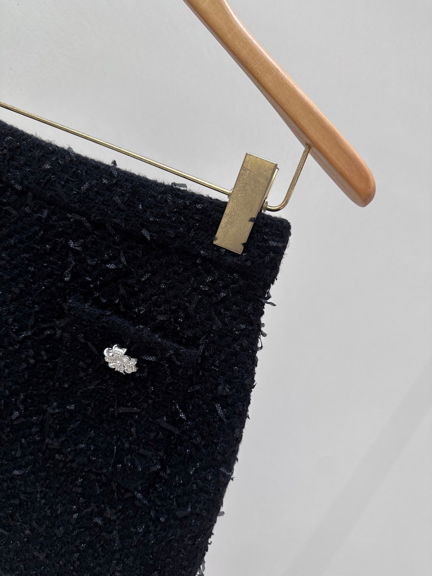 CC 25 knitted Cardigan Black Tweed 59490520