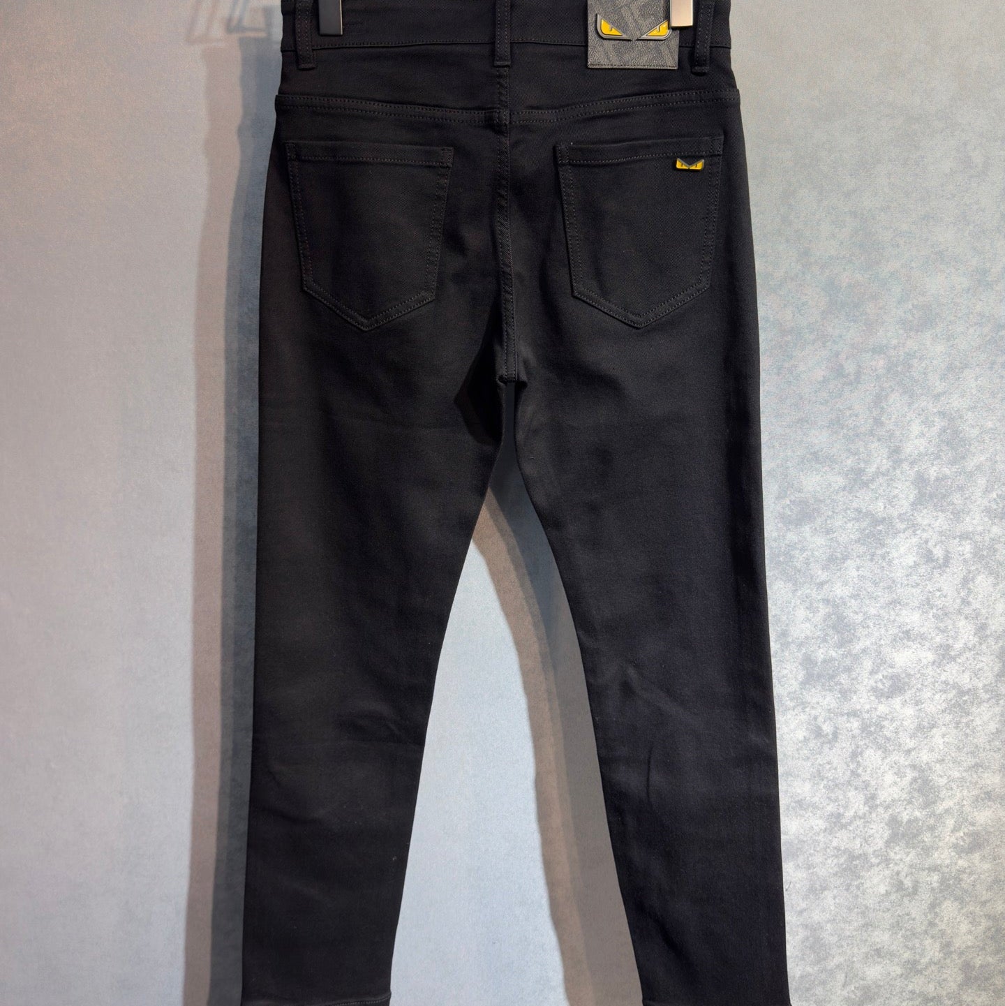 Fendi 2026 Men's Jeans Black Denim 737208