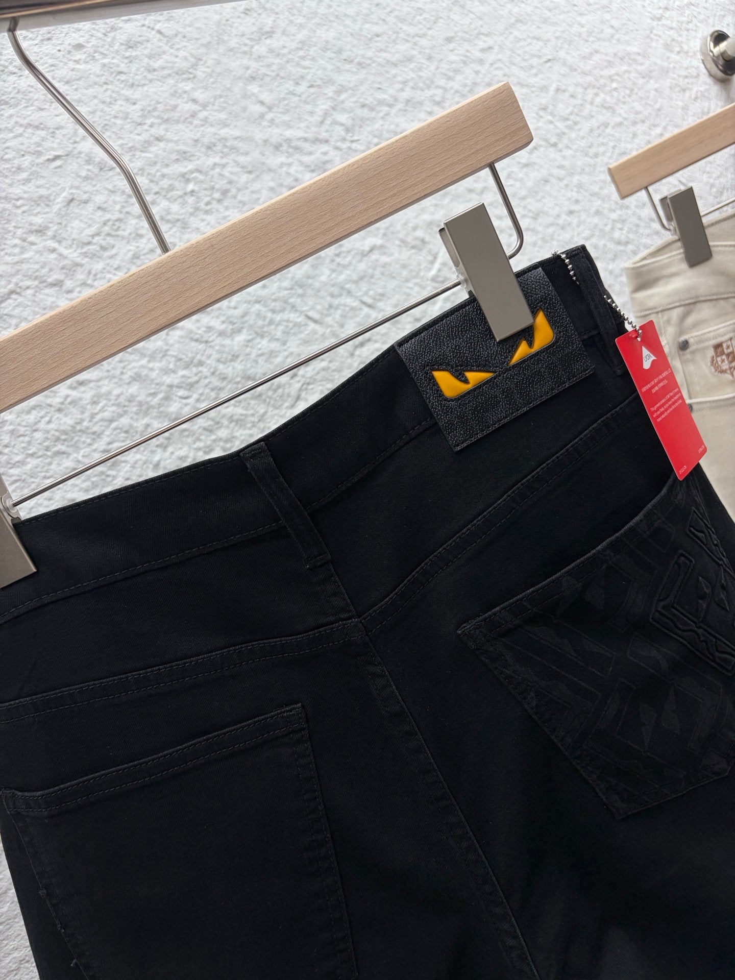 Fendi 2026 Men's Jeans Black Denim 738166