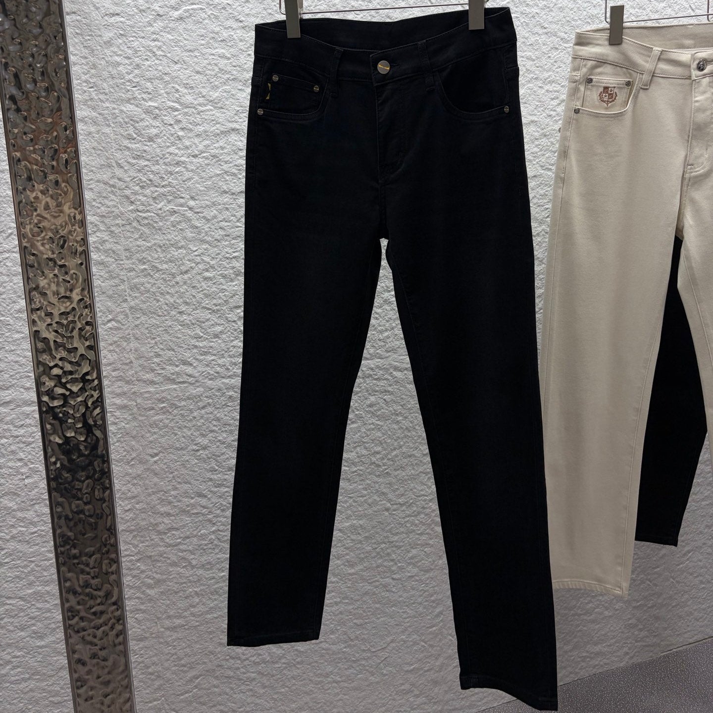 Fendi 2026 Men's Jeans Black Denim 738166