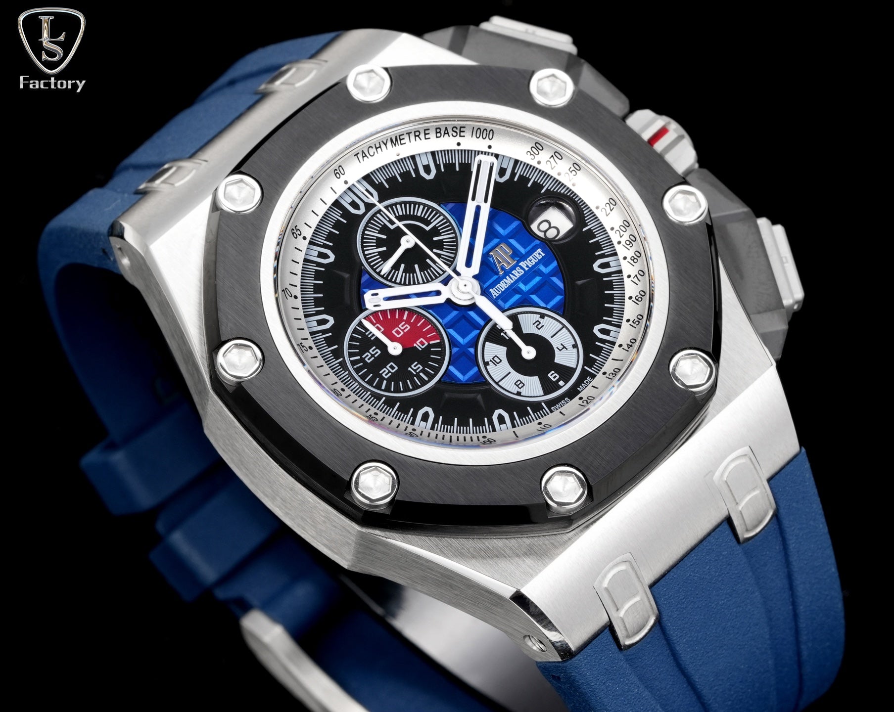 Audemars Piguet Royal Oak Offshore Chronograph 44mm Steel Case Blue Dial