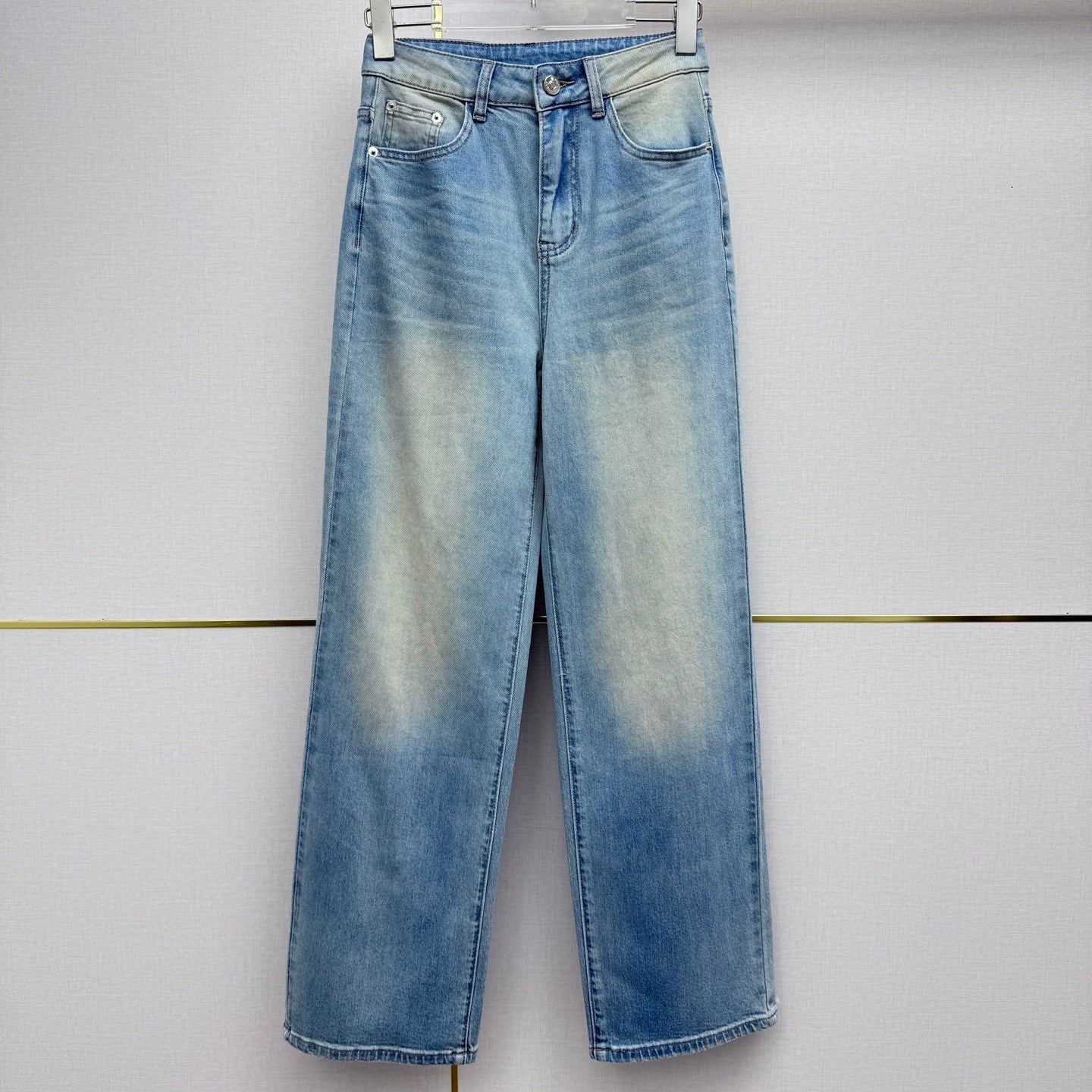 Dior 2026 Straight Leg Jean Blue Cotton 396793