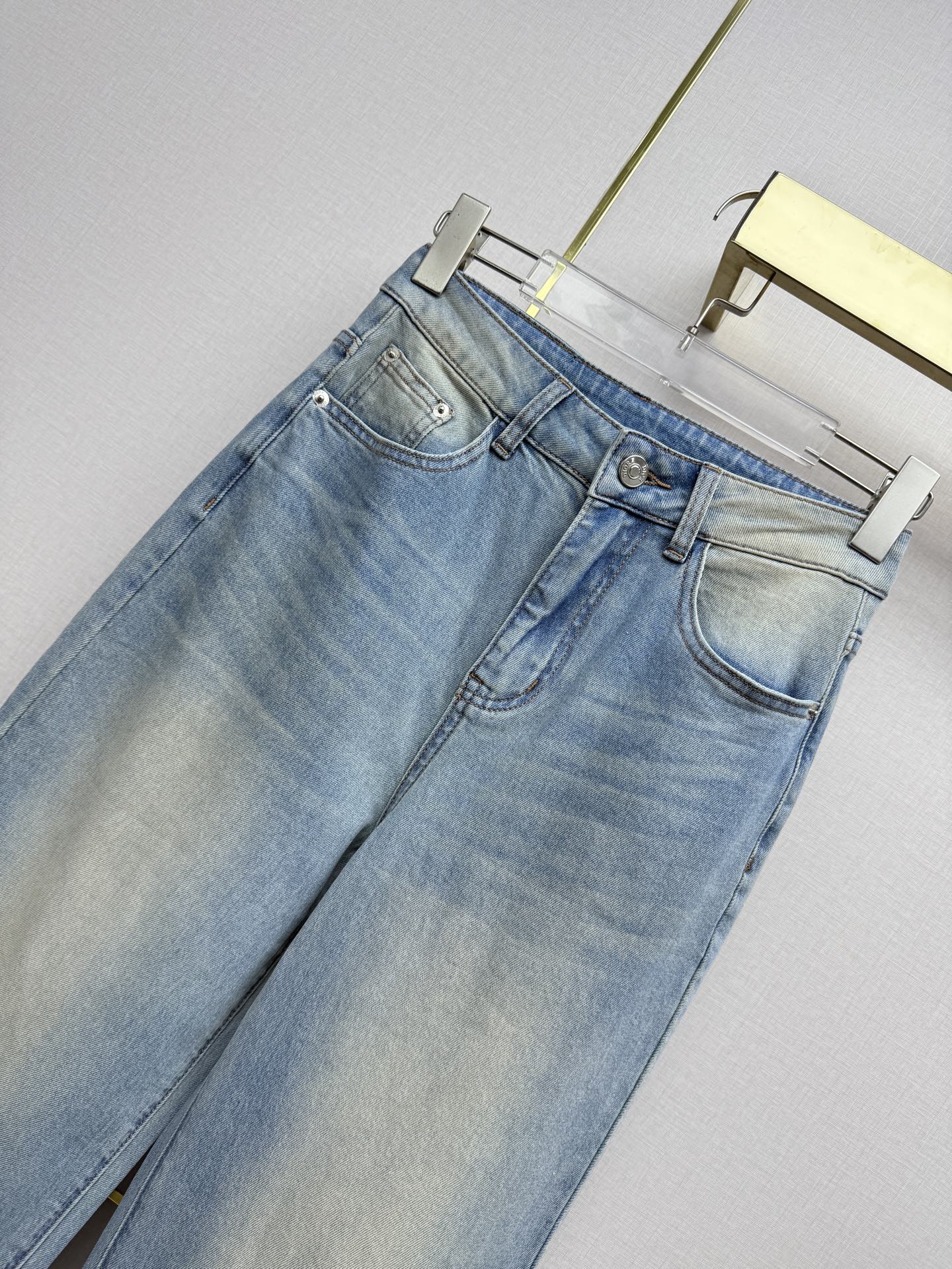 Dior 2026 Straight Leg Jean Blue Cotton 396793