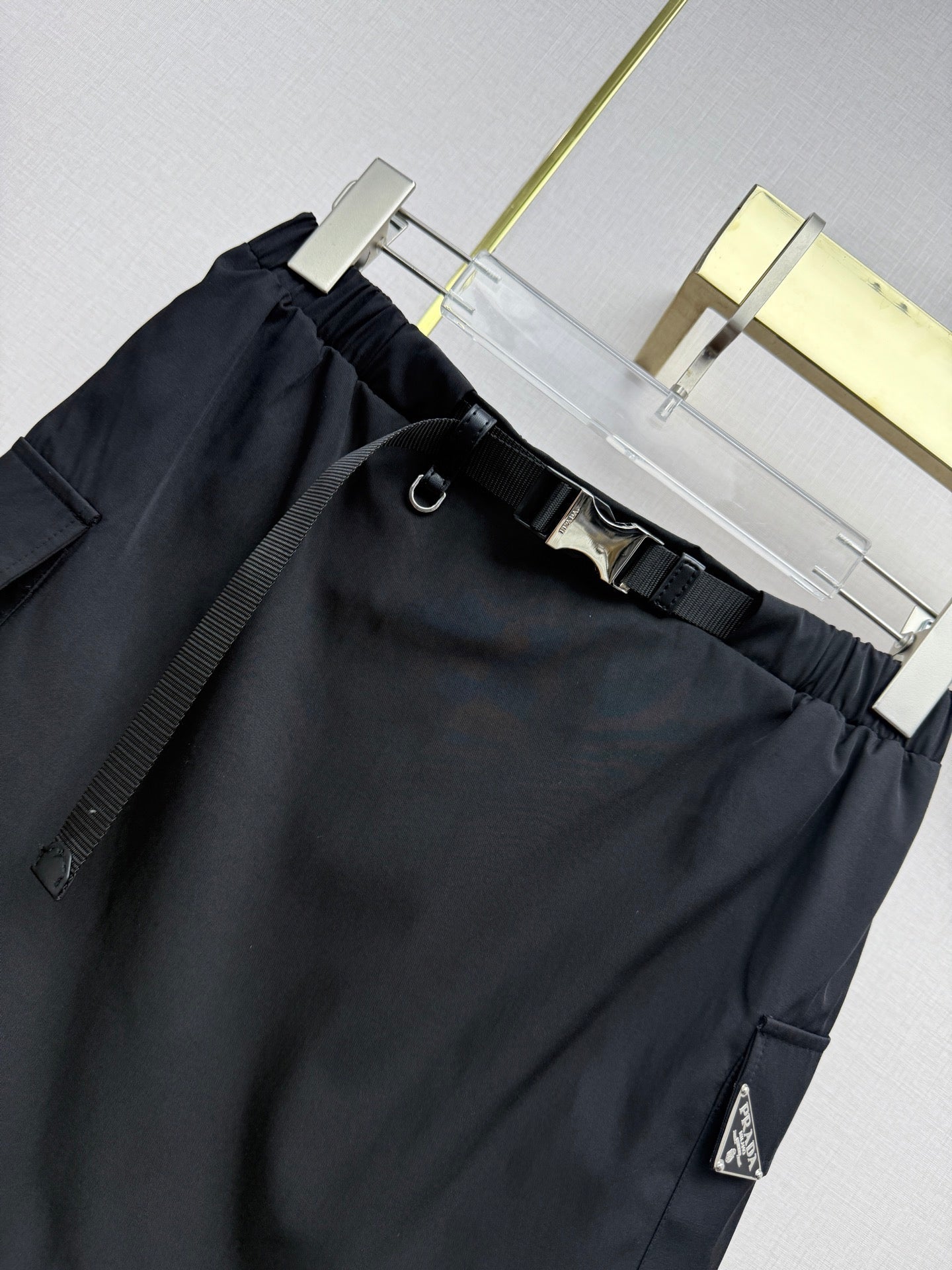 Prada 2026 Short Shirt With Skirt Set Cotton 393360