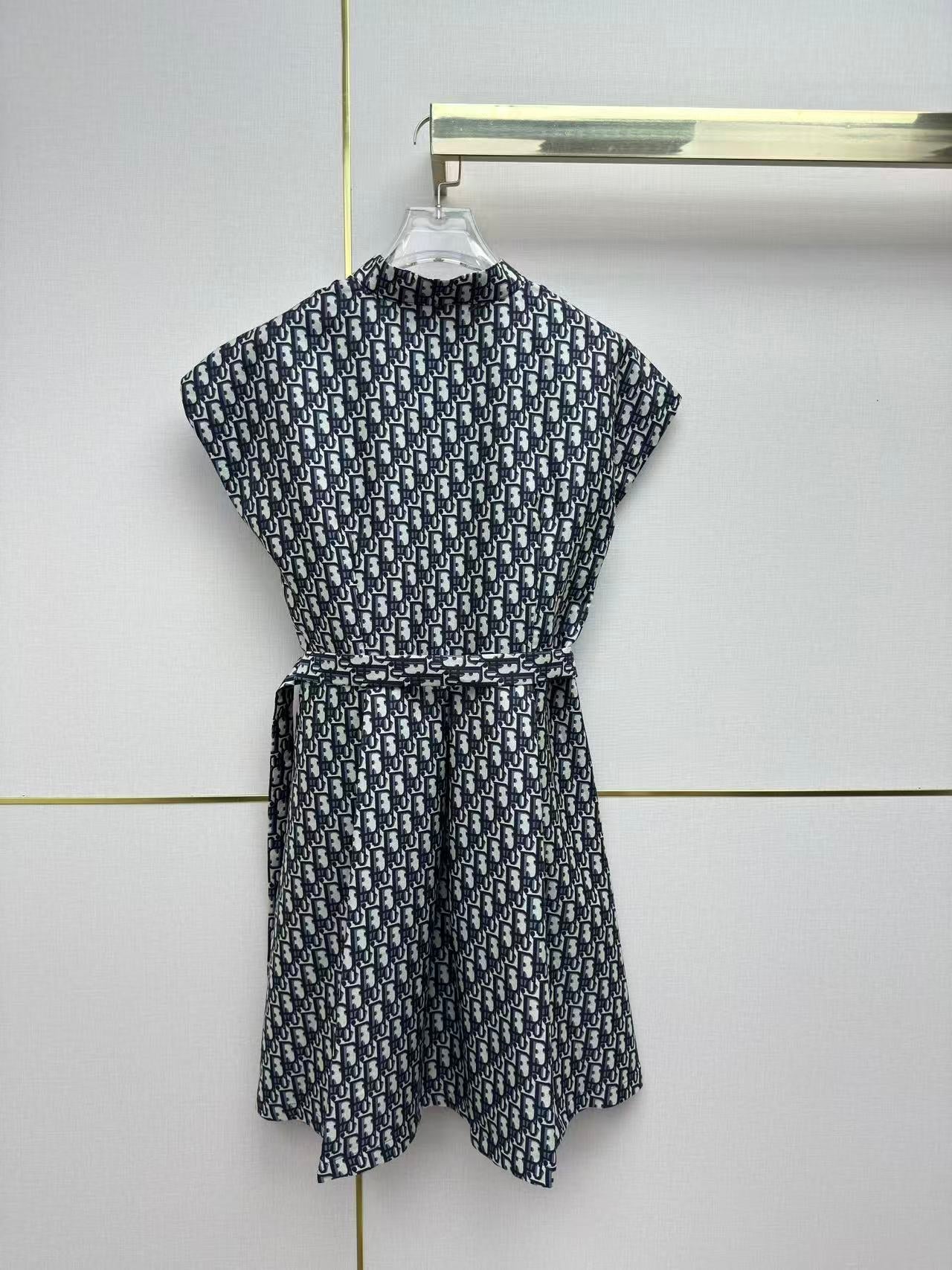 Dior 2026 Vest Dress Black Polyester 380442