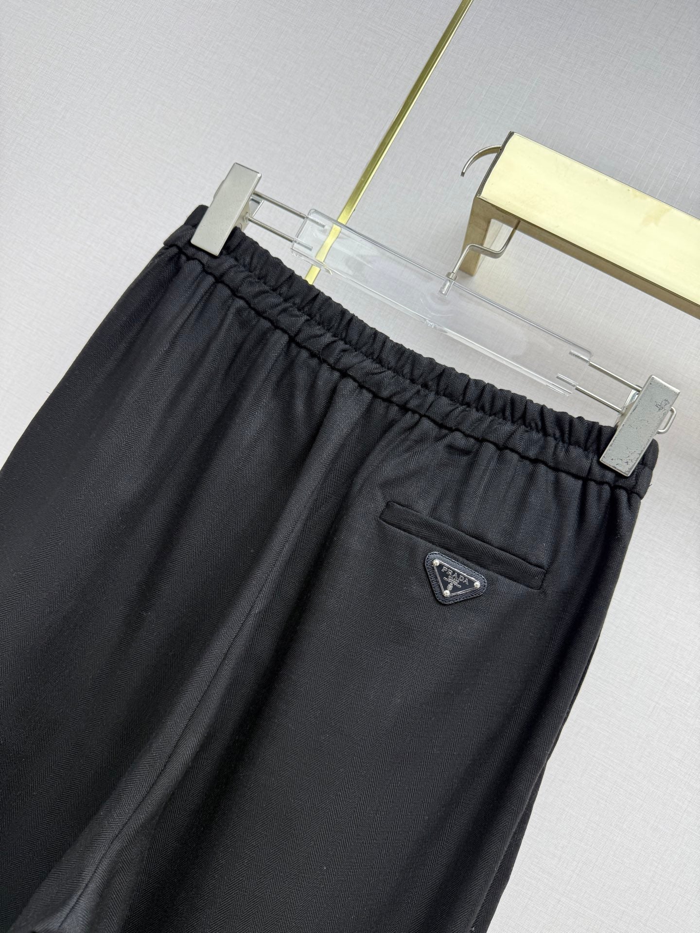 Prada 2026 Wide-Leg Pants Polyester 400185