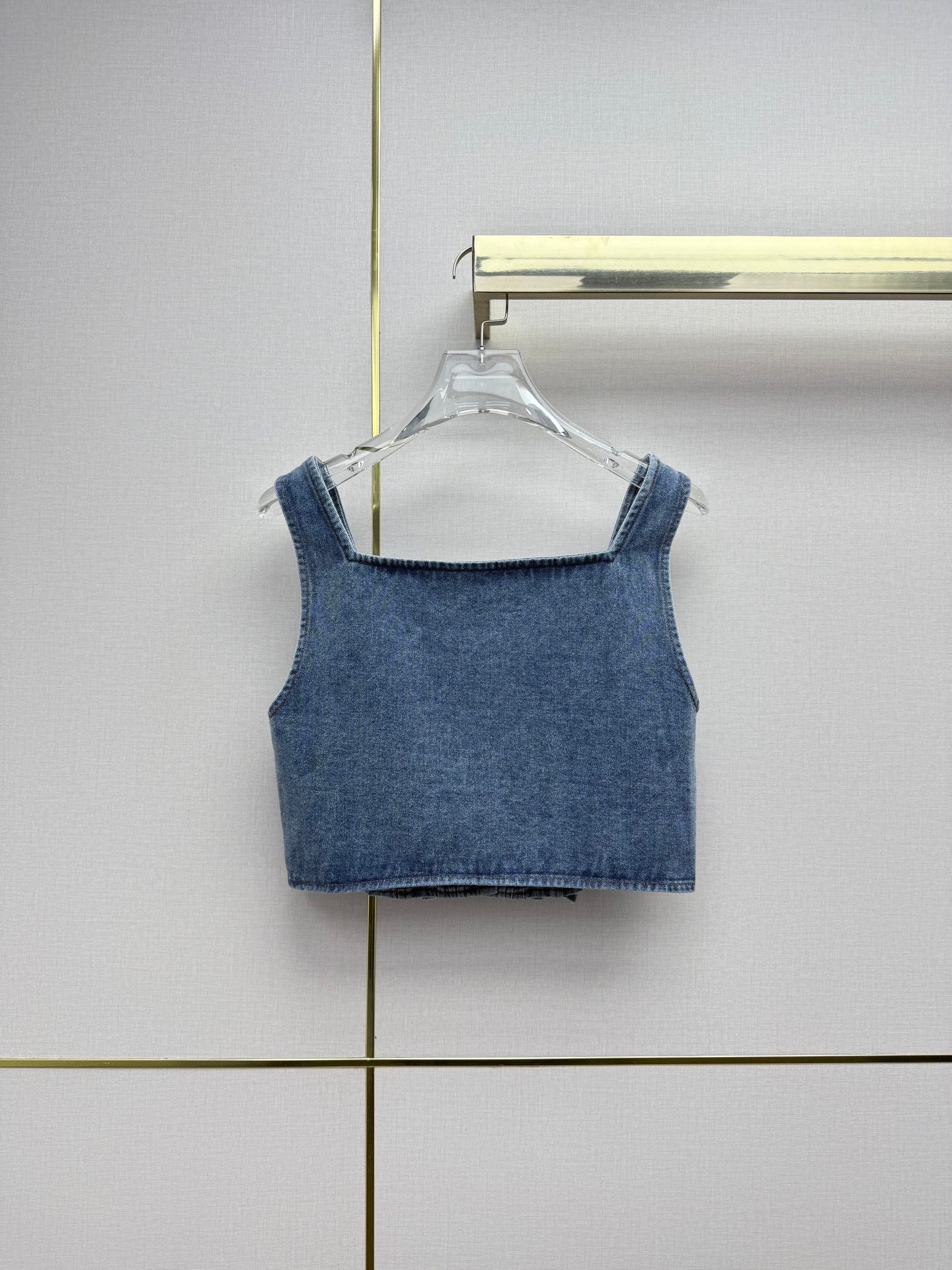 Miumiu 2026 Crop Top Demin 400230
