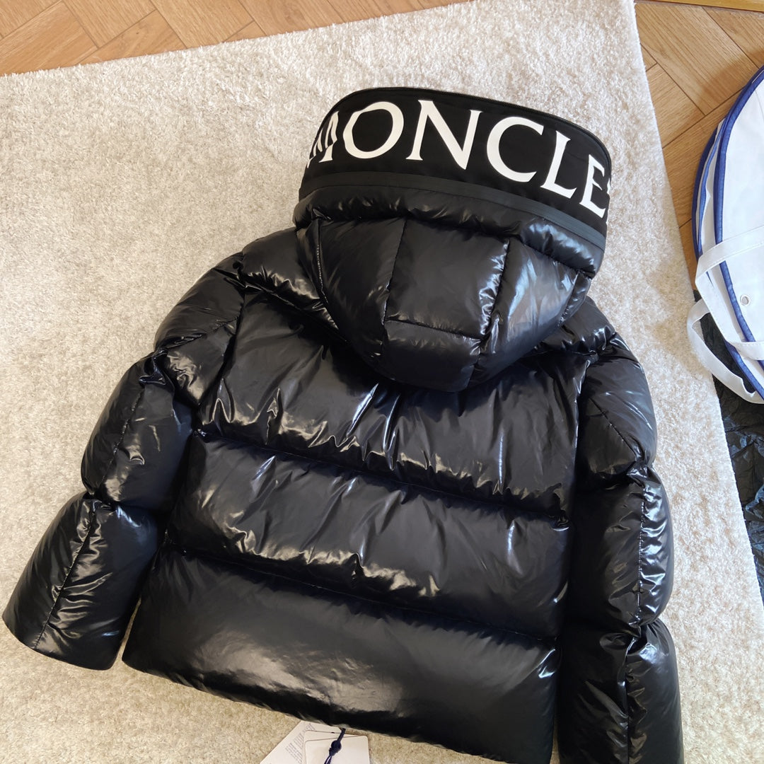 Moncler 2025 High-shine Padded Black Down Jacket