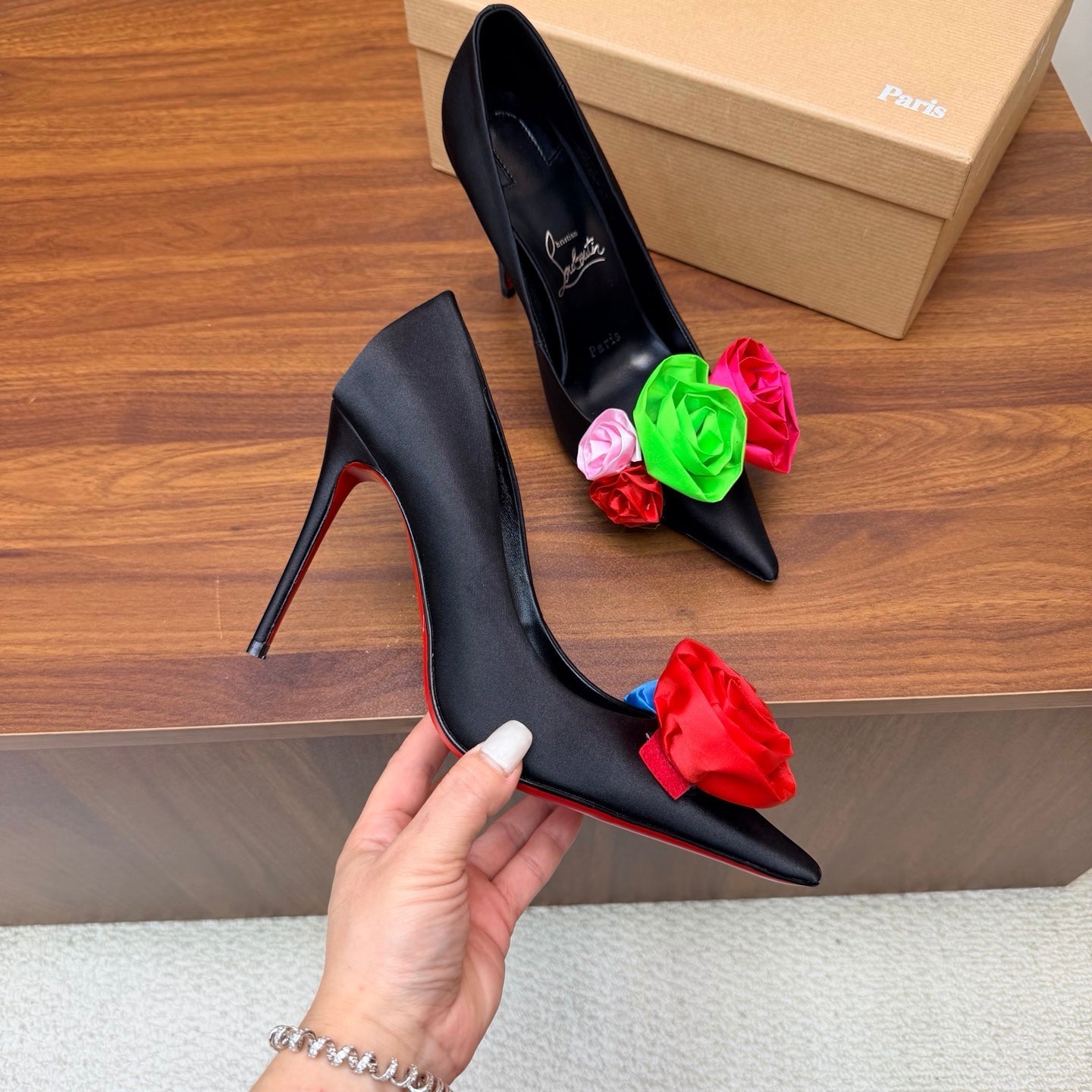 CL 2026 Mere Lachaise Pump Silk Leather 870852