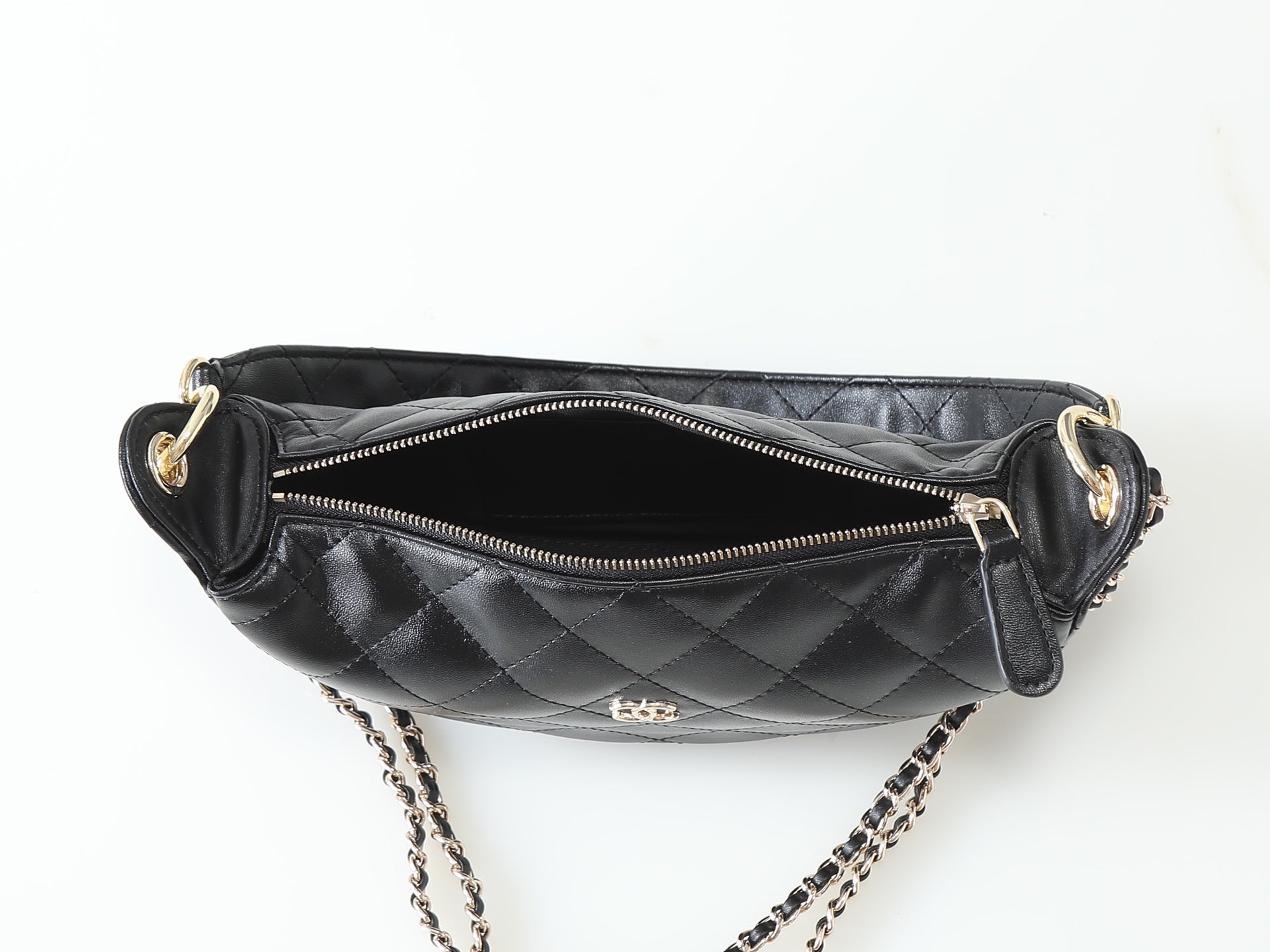Chanel 2026 Chain Clutch 22cm Demin And Calfskin