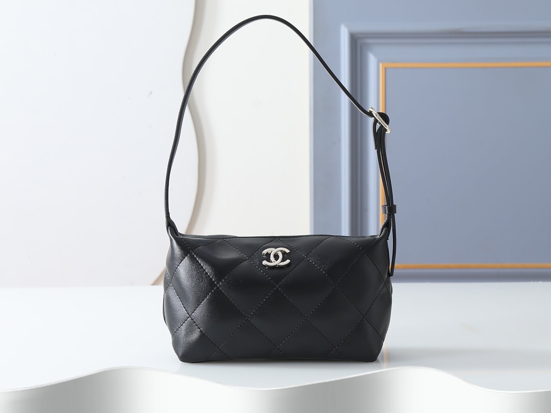 Chanel 2026 Mini Hobo Bag 23cm Calfskin