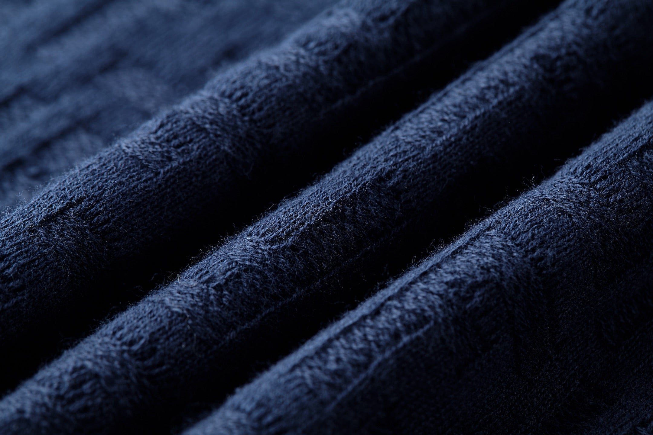 Fendi 2026 Men's Double F Polo Shirt Navy Blue Knitted Cotton 824166