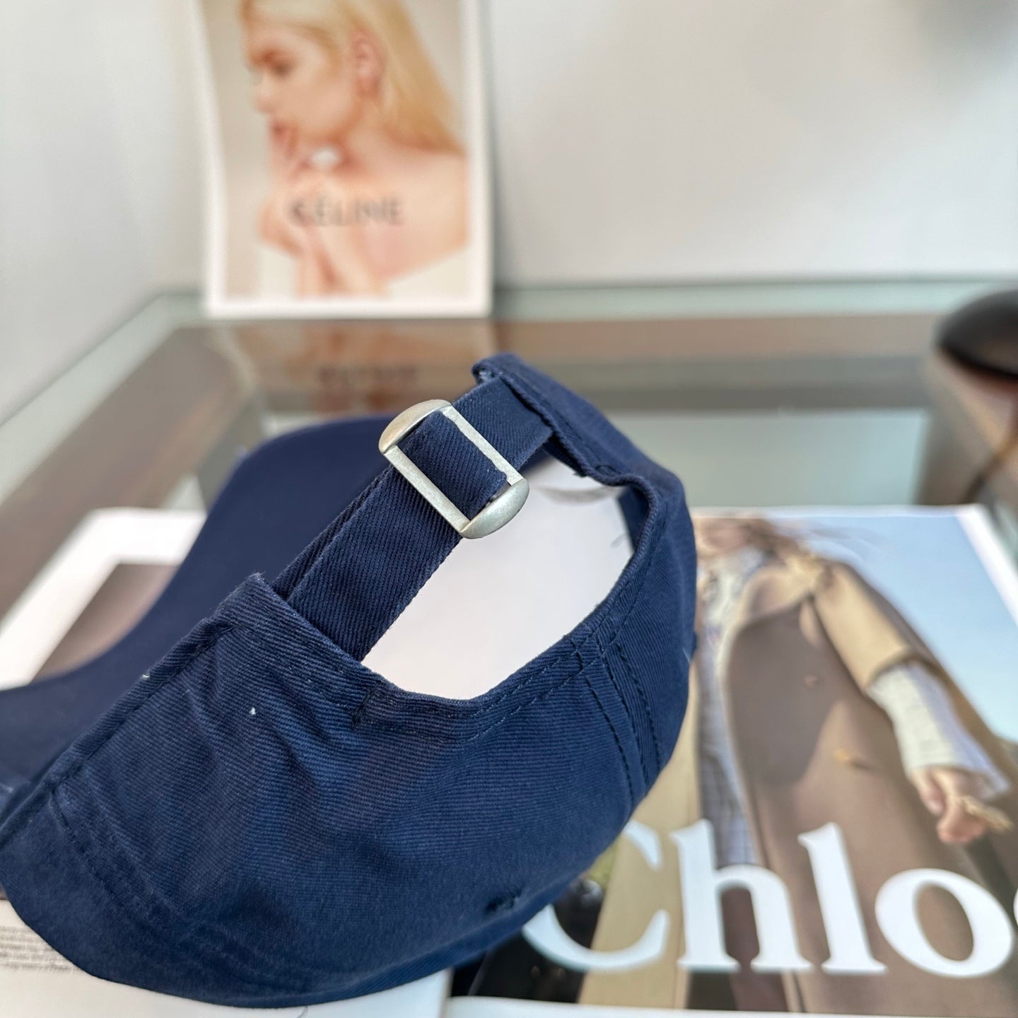 Loewe Distressed Baseball Cap 343427