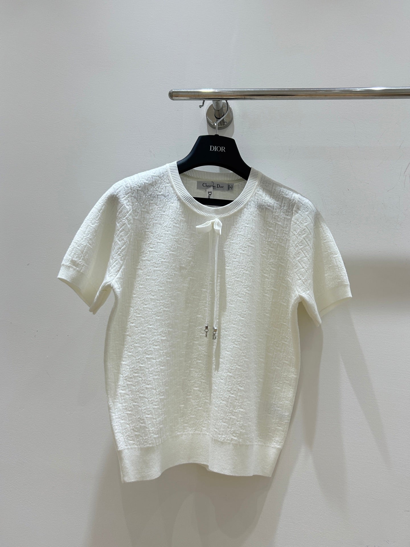 Dior 2026 Knit Short-sleeved Top Wool 399416