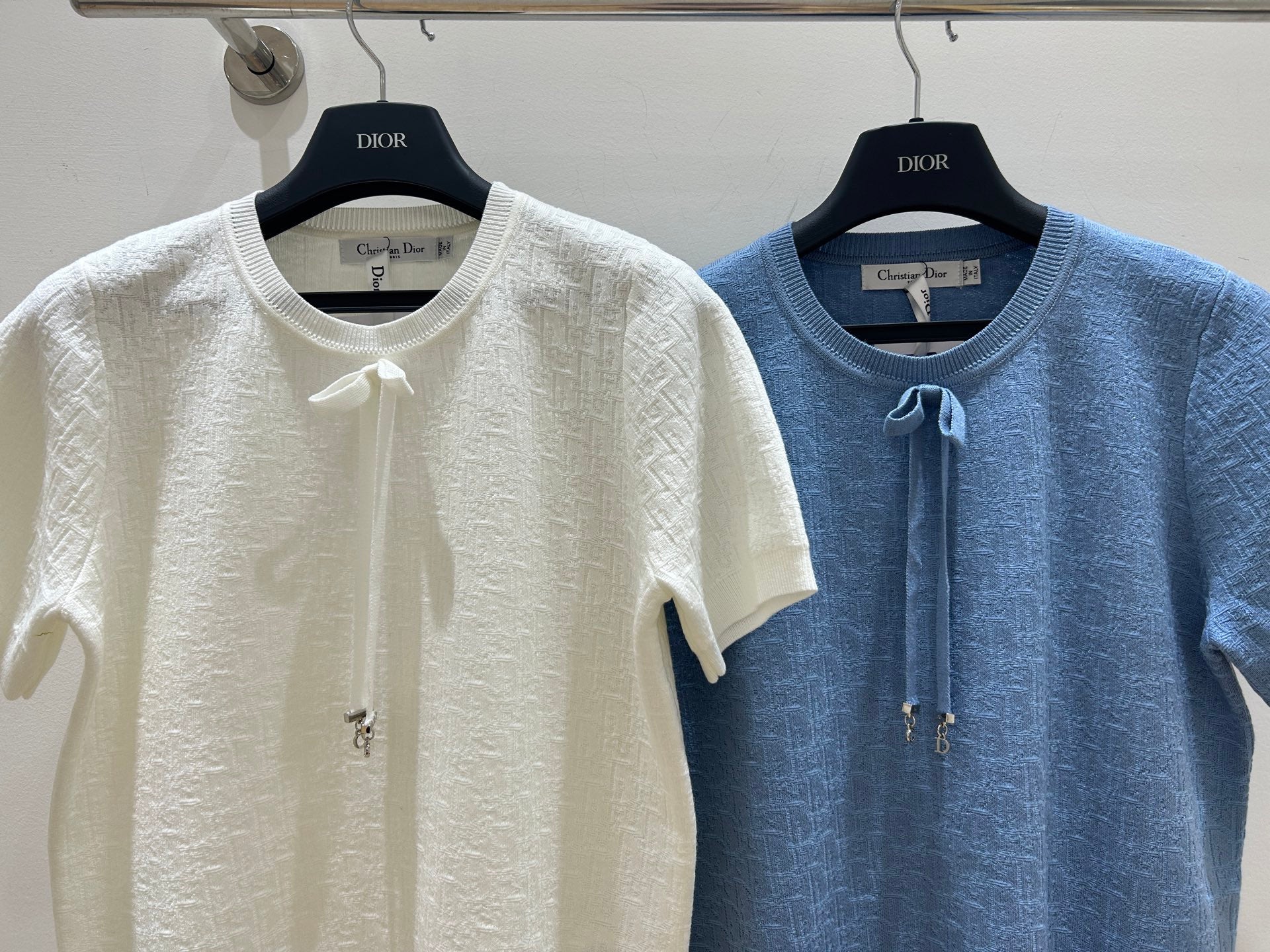 Dior 2026 Knit Short-sleeved Top Wool 399416