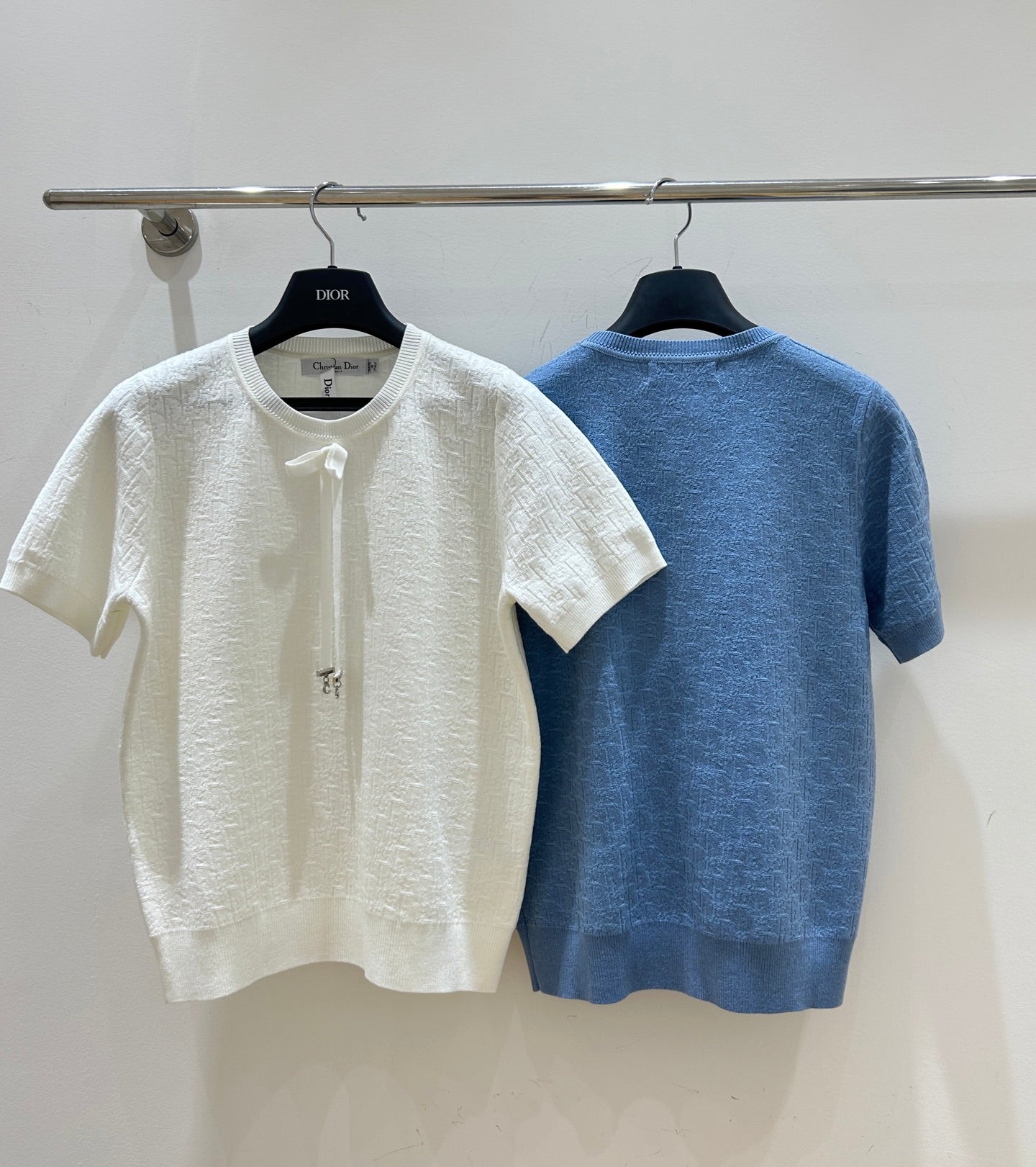 Dior 2026 Knit Short-sleeved Top Wool 399416