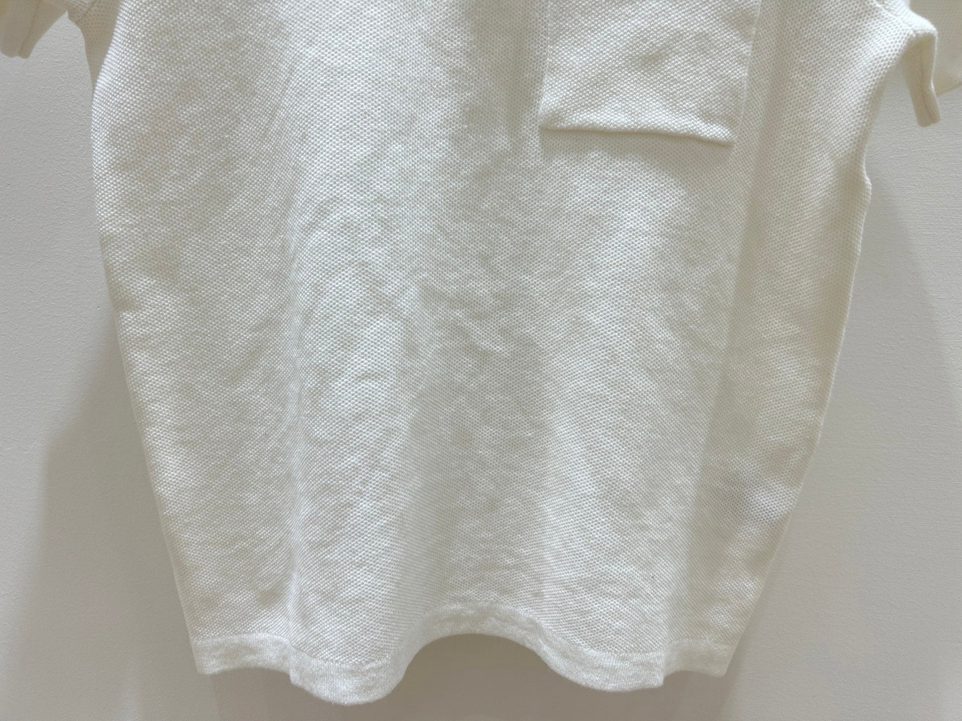 Dior 2026 Short-Sleeved Tops Polo White Cotton 489142