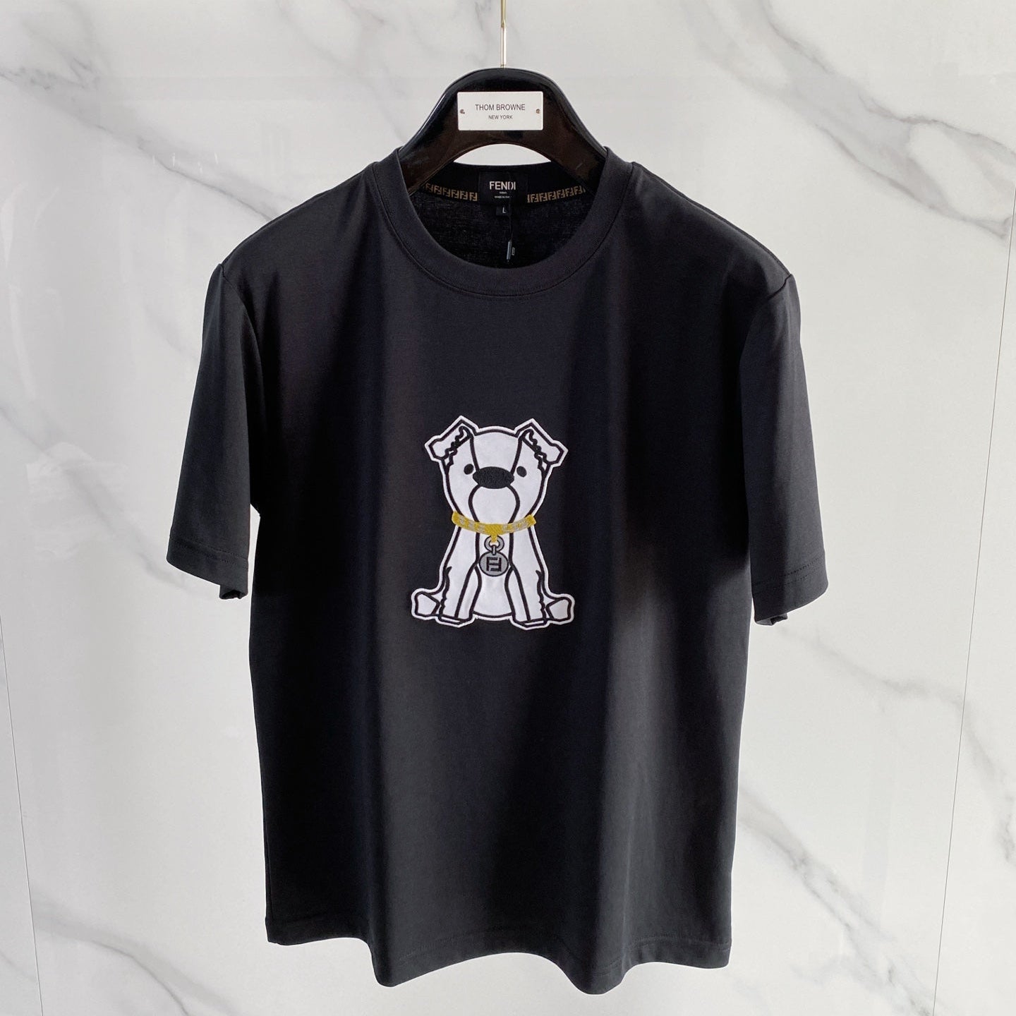 Fendi 2026 Men's Short-Sleeve T-Shirt Cotton 736024
