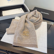 CC 25 Classic Scarf 170cm Light Beige Wool 293468