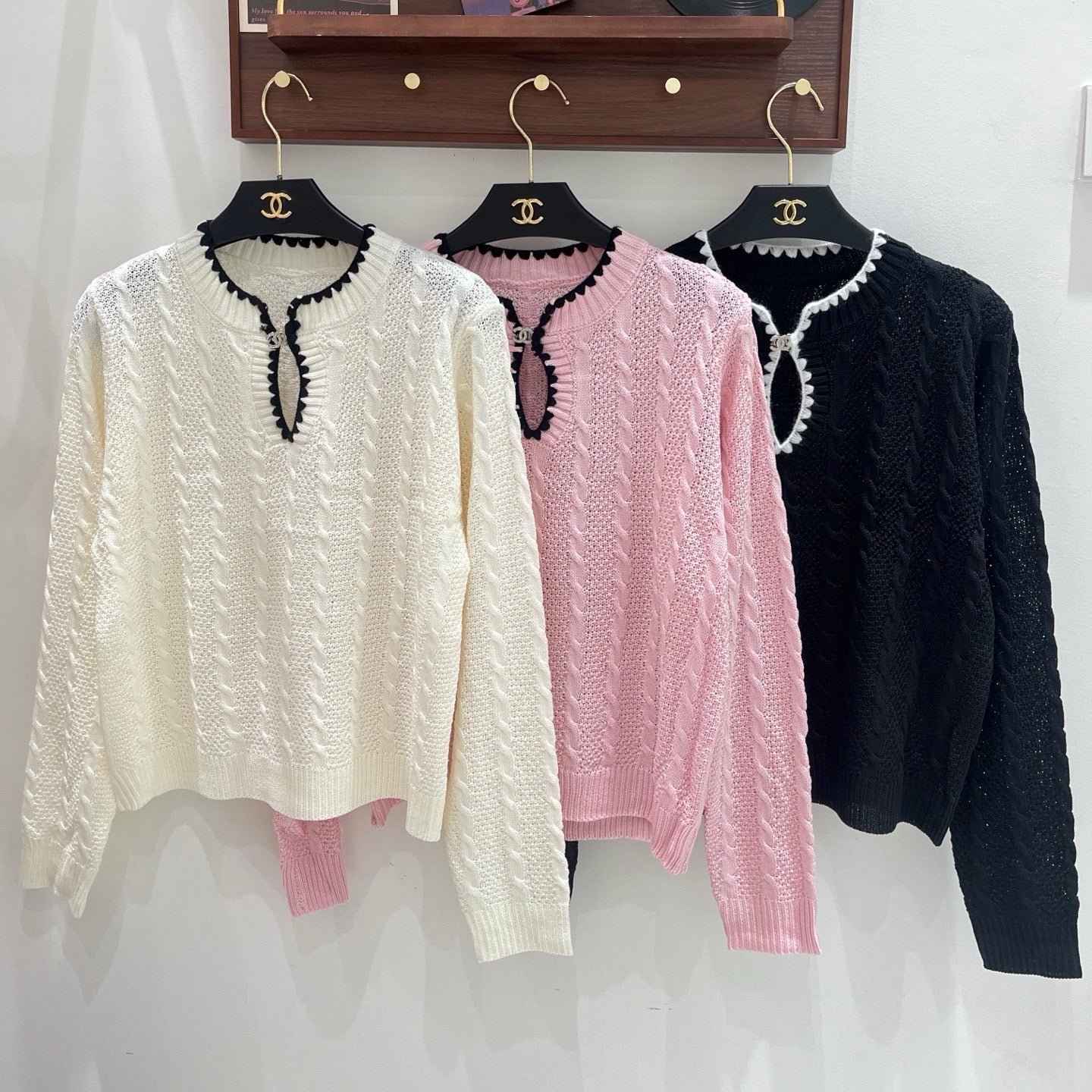 Chanel 2026 Knitted Sweater Multicolor Wool 244097