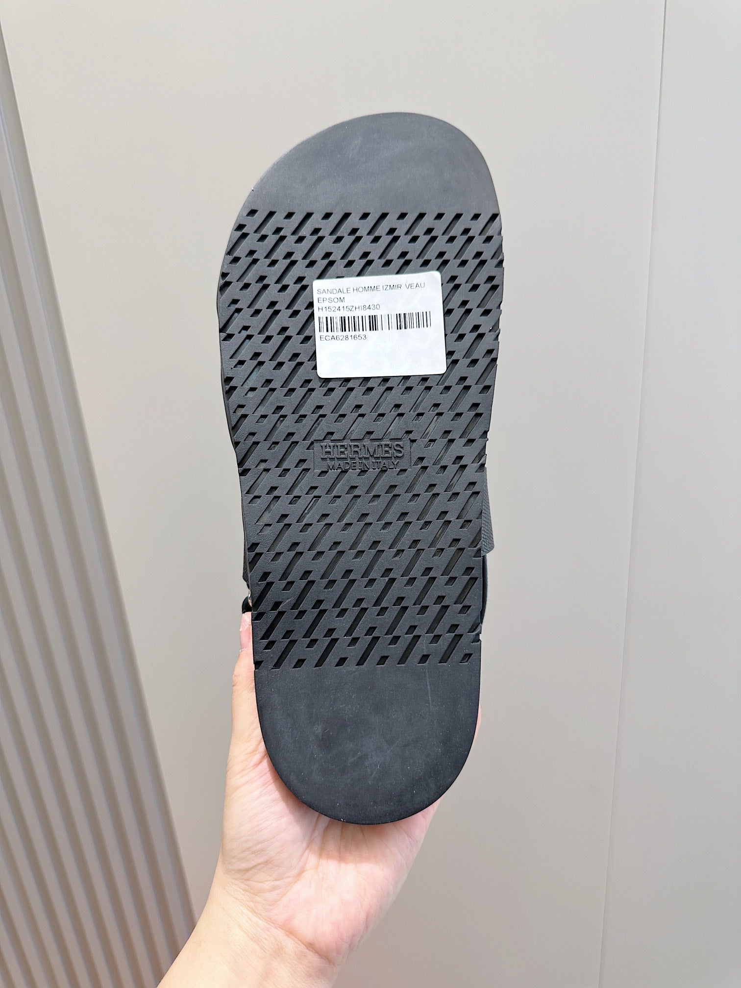 HM GENIUS SANDAL BLACK SUEDE