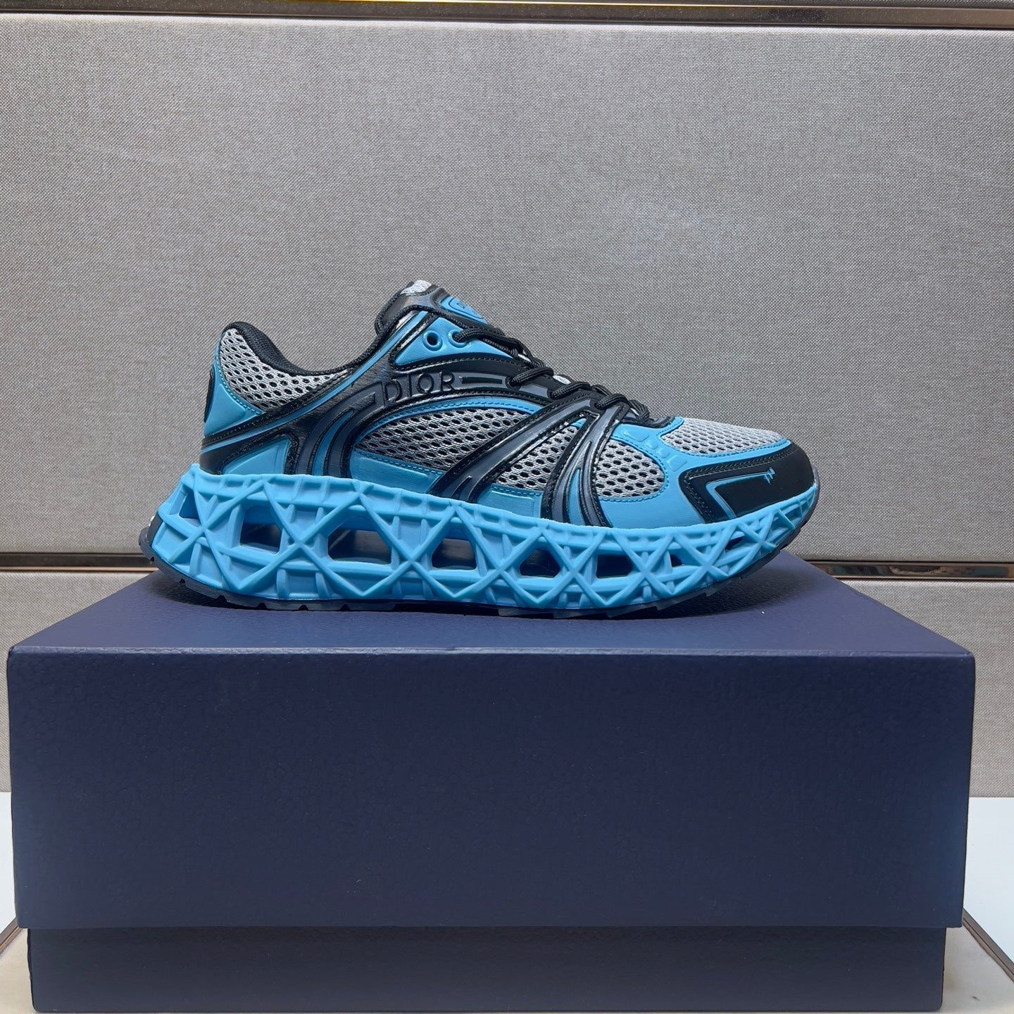 CD 25 B35 Sneaker Blue Grey Mesh Rubber 649672