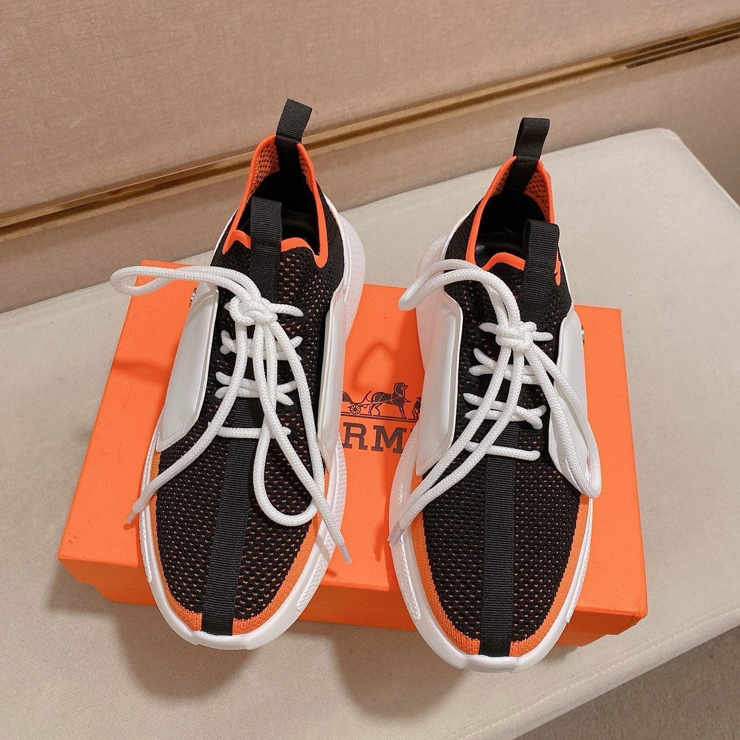 HM Men's Expert Sneaker Flyknit With Leather 573340