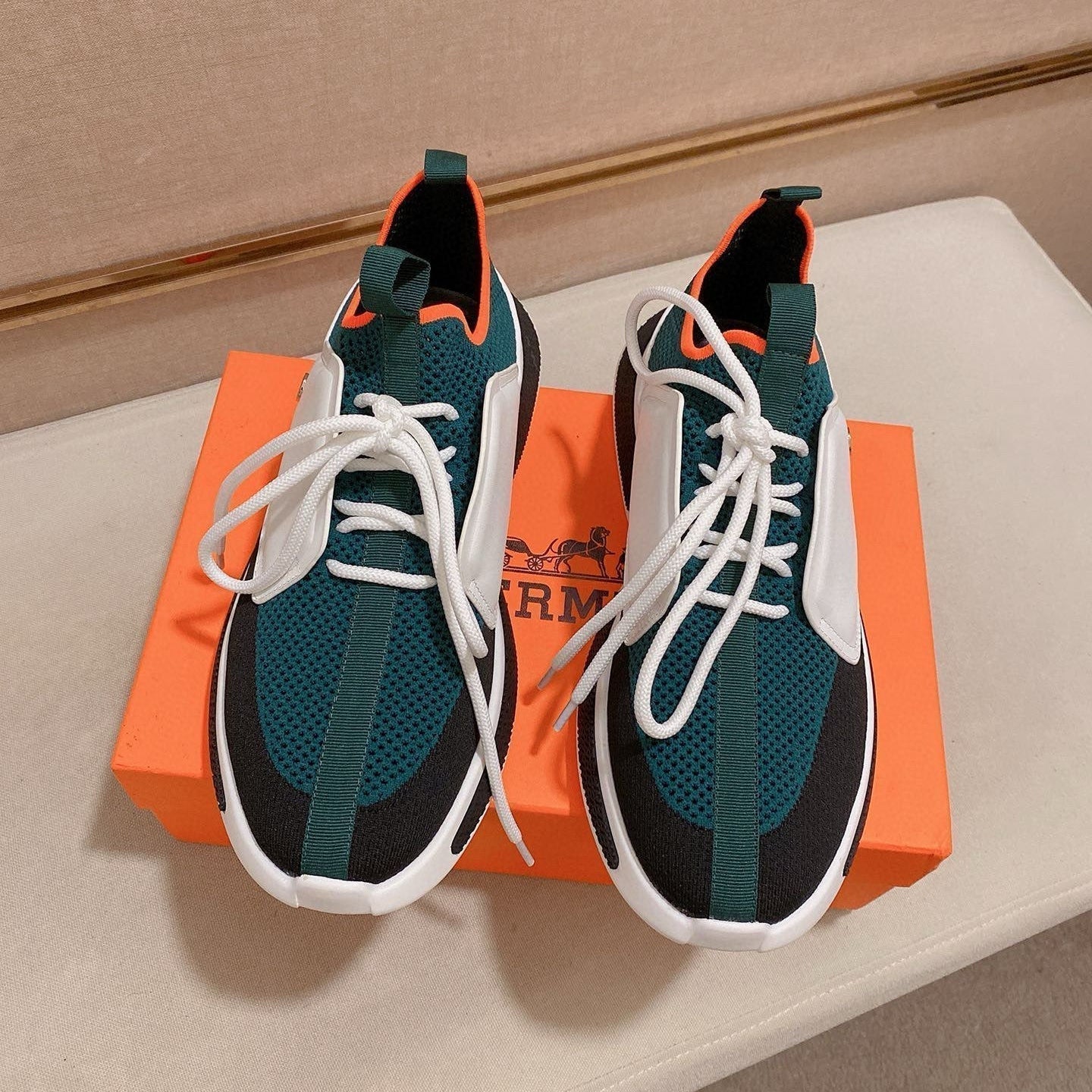 HM Men's Expert Sneaker Foest Flyknit With Leather