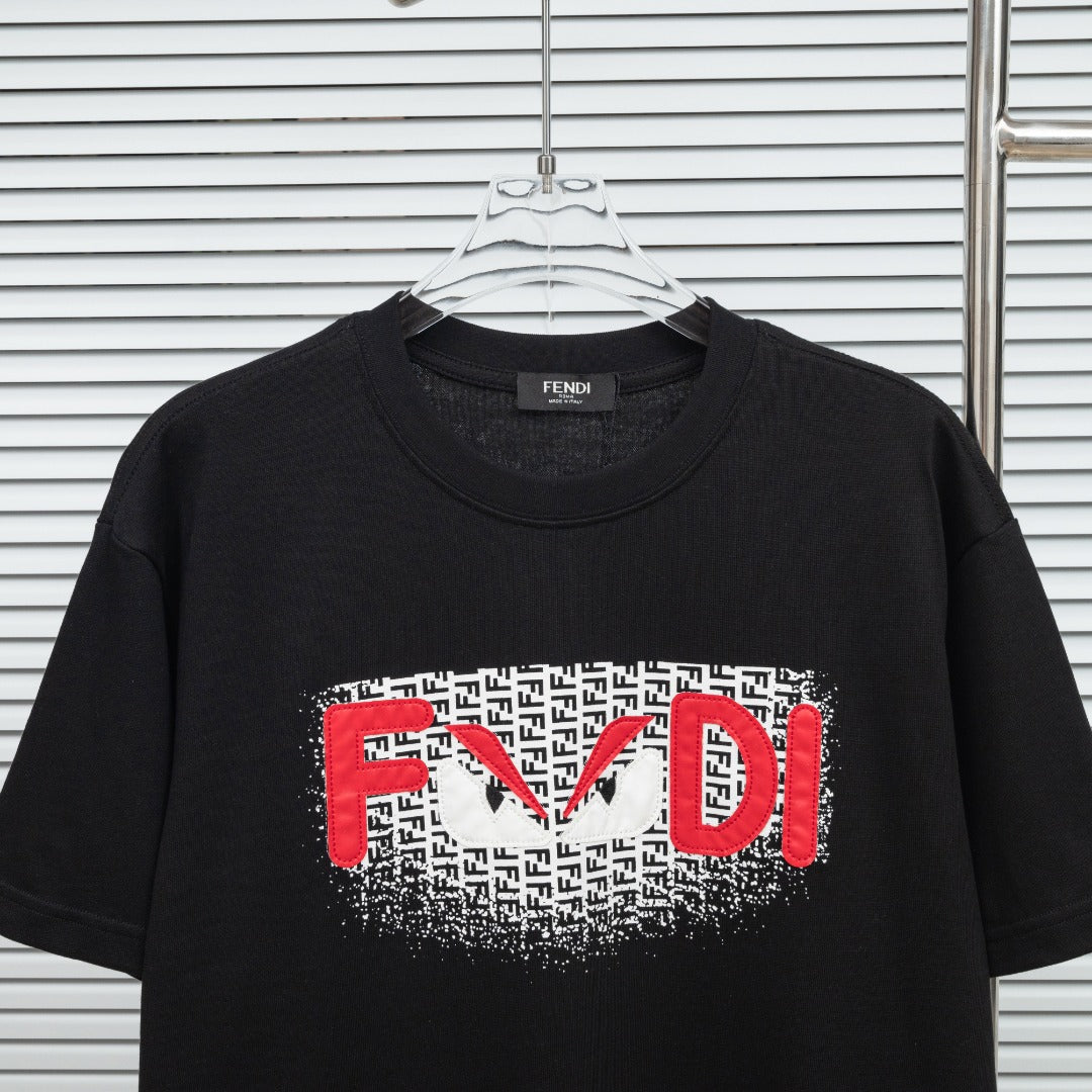 Fendi 2026 Men's Short Sleeved Shirt Cotton 828857