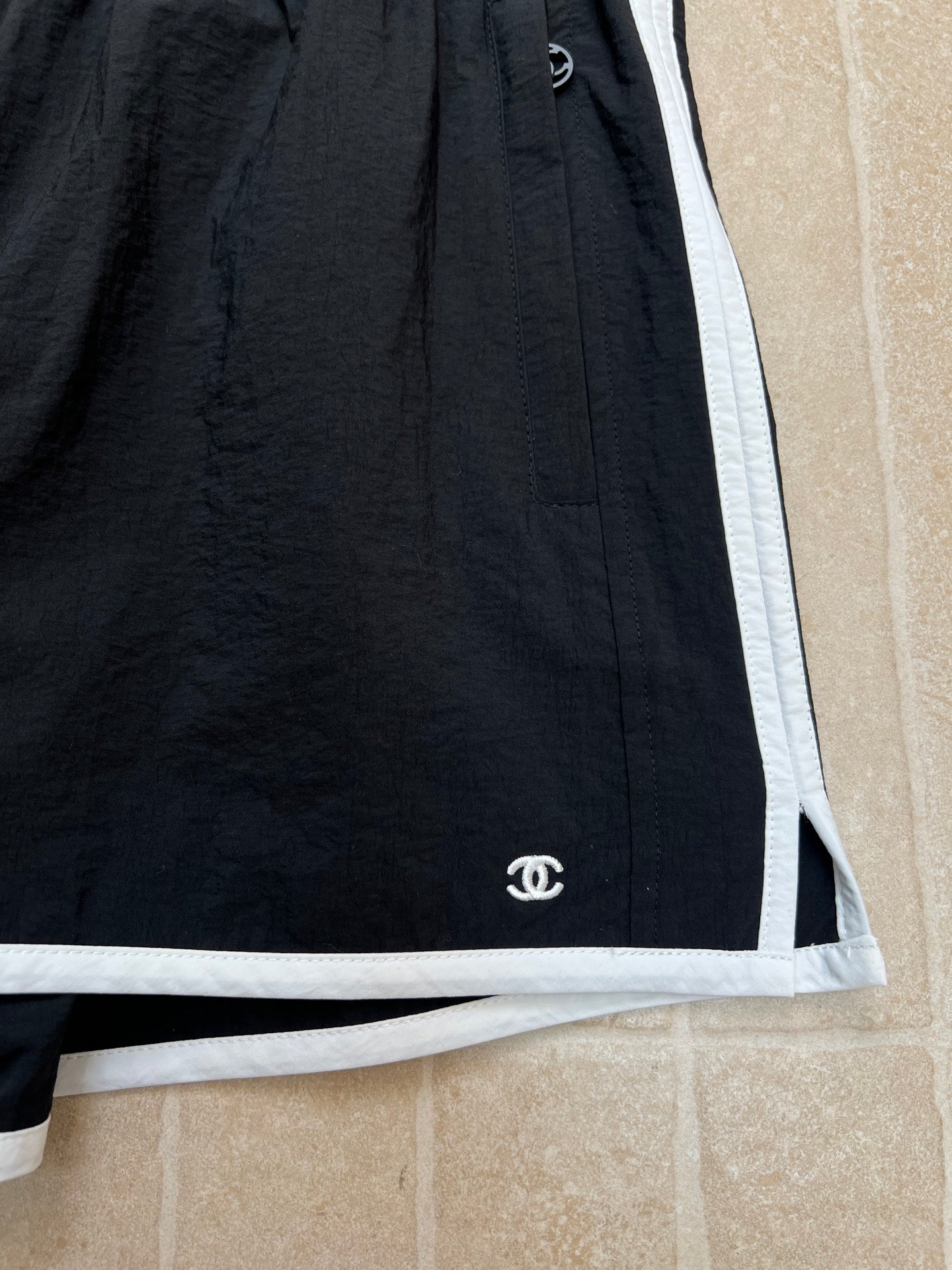 Chanel 2026 Shorts Black White Polyester 626213