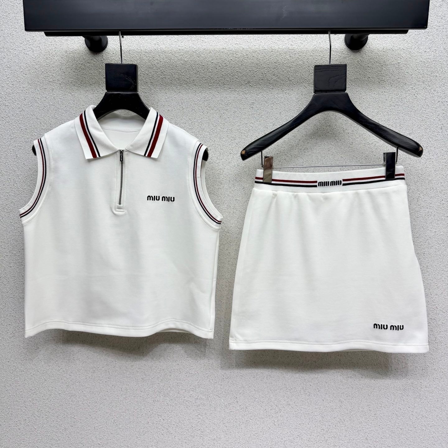 MiuMiu 2026 Set White Cotton 646657