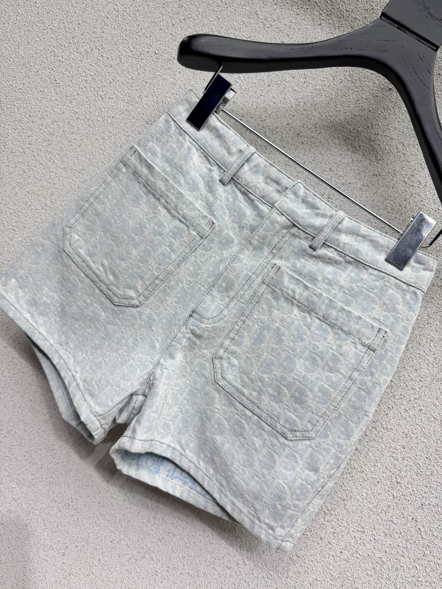 Dior 2026 Demin Jean Short Light Blue Cotton 400978