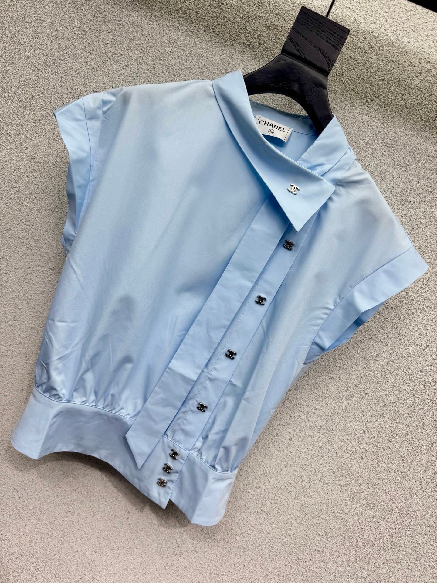 Chanel 2026 Sleeveless Shirt Cotton 402697